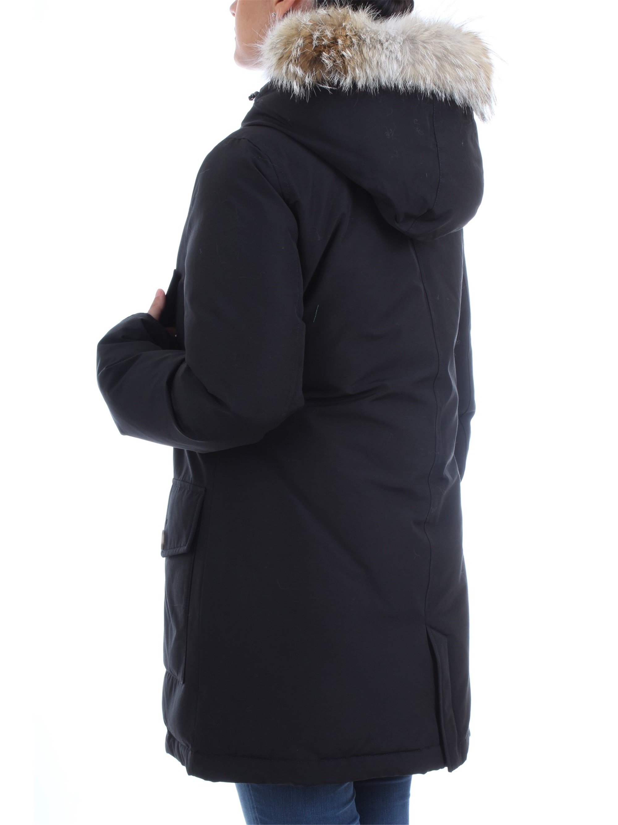 WOOLRICH WWCPS2676 Black Clothing Woman Duvet WOOLRICH WWCPS2676 Black Clothing Woman Duvet