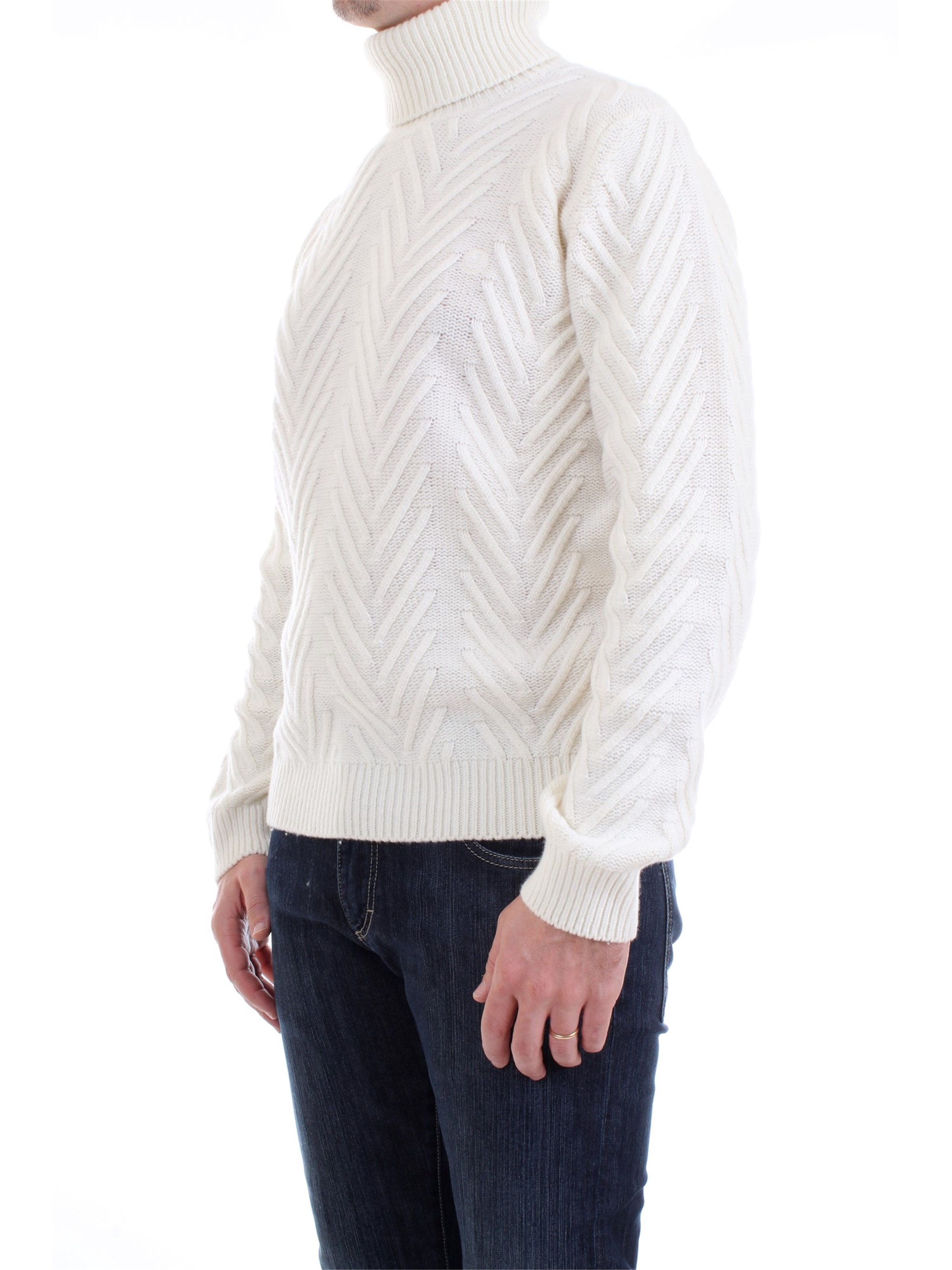 JECKERSON 37PCJUMA04XF01051 White Clothing Man Pullover JECKERSON 37PCJUMA04XF01051 White Clothing Man Pullover