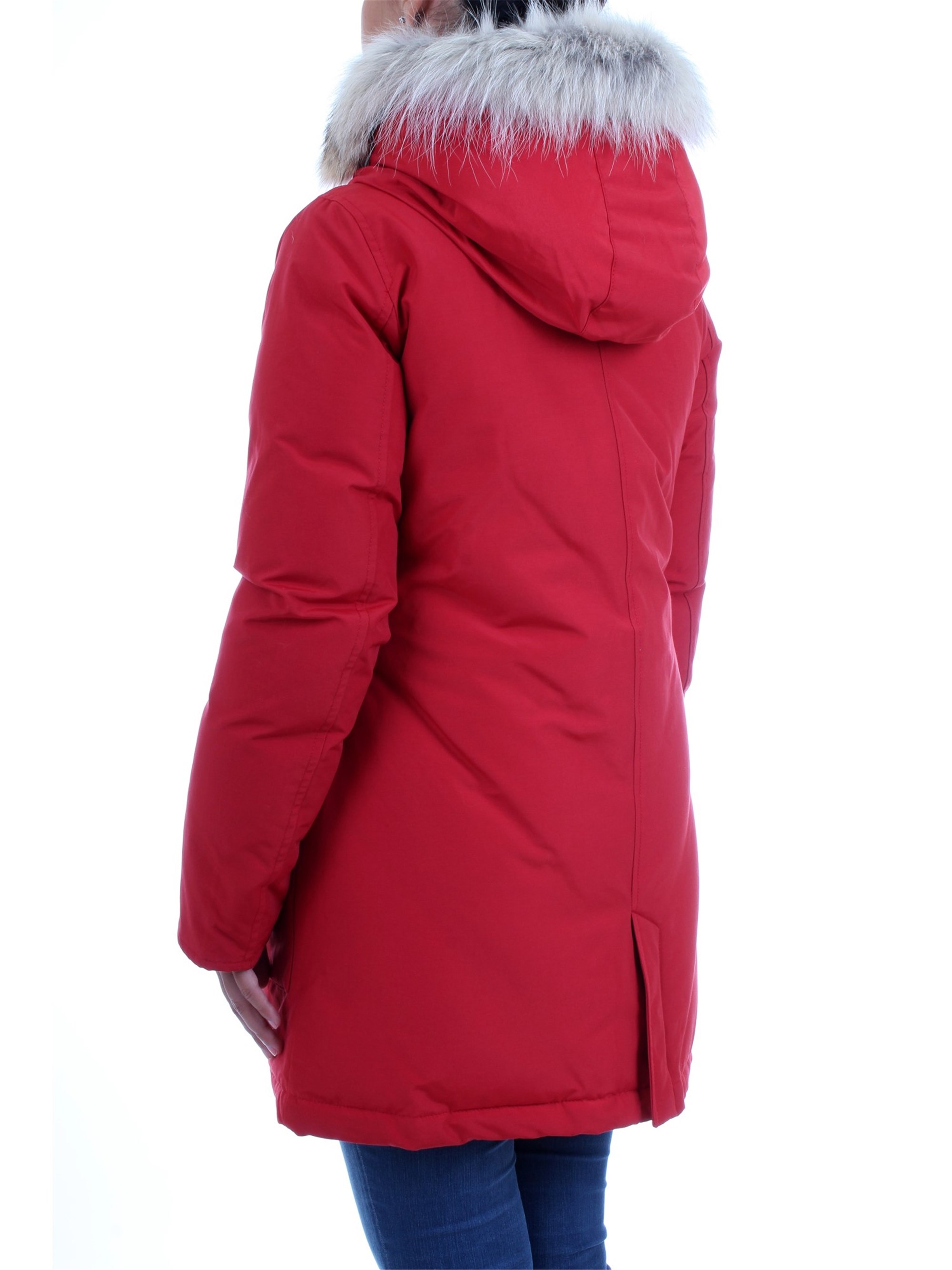 WOOLRICH WWCPS2676 Red Clothing Woman Duvet WOOLRICH WWCPS2676 Red Clothing Woman Duvet