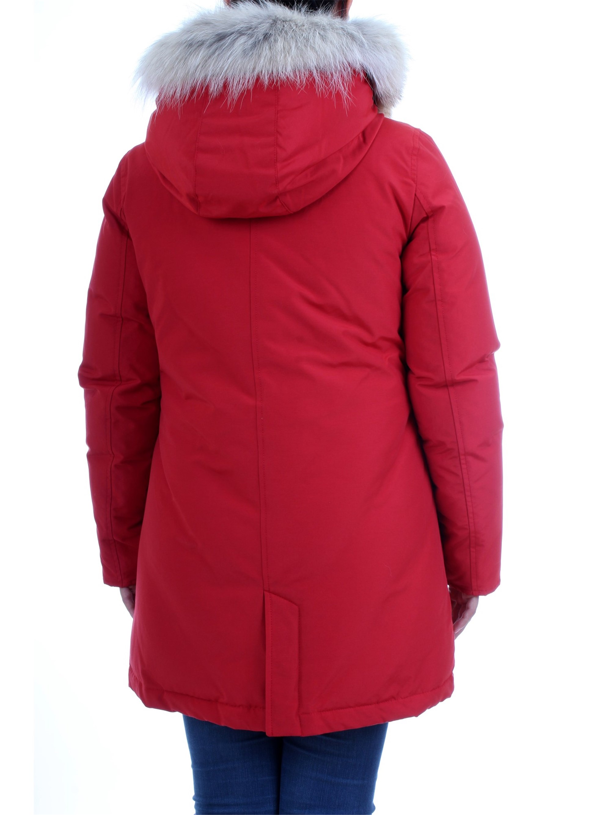 WOOLRICH WWCPS2676 Red Clothing Woman Duvet WOOLRICH WWCPS2676 Red Clothing Woman Duvet