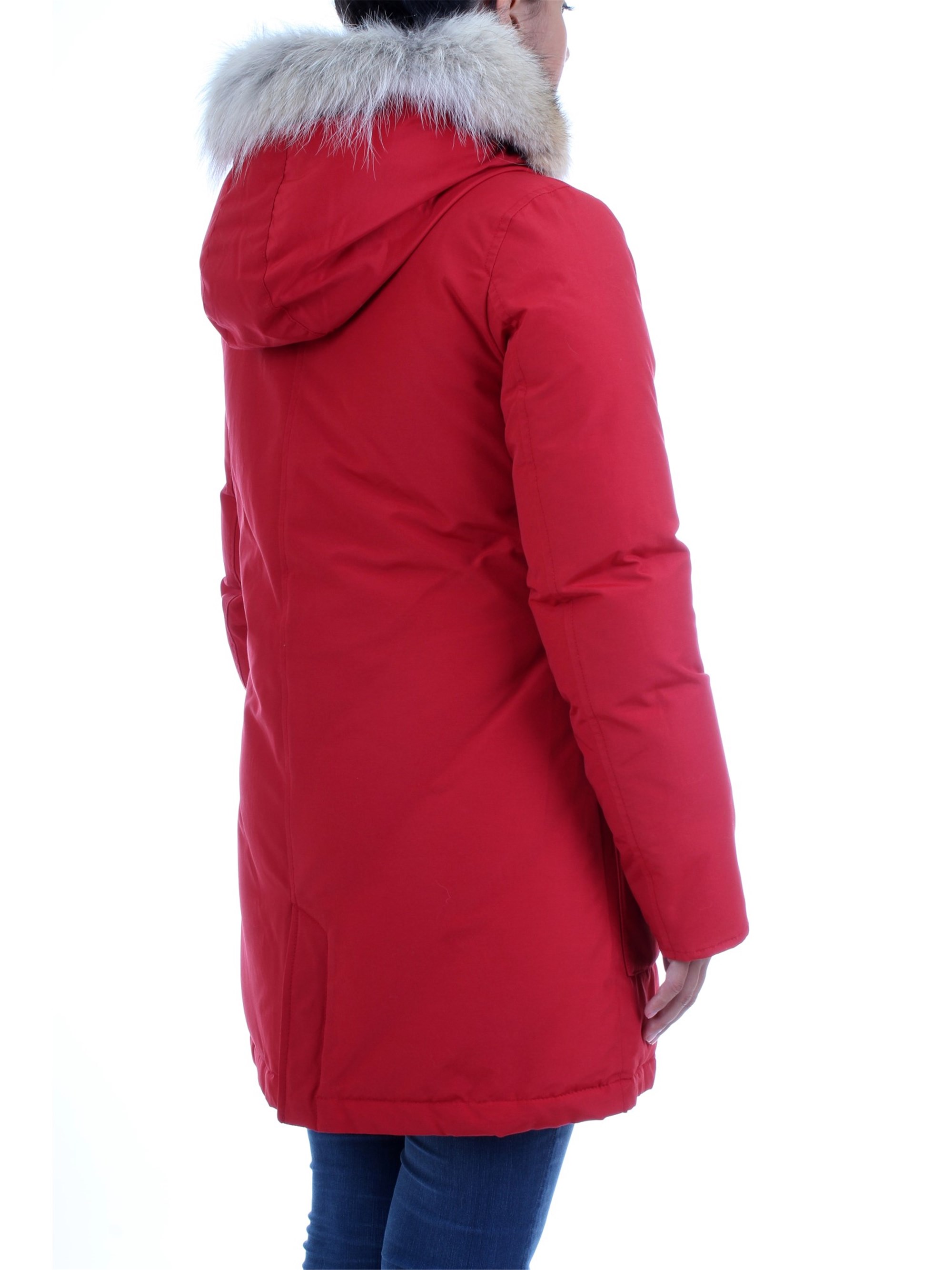 WOOLRICH WWCPS2676 Red Clothing Woman Duvet WOOLRICH WWCPS2676 Red Clothing Woman Duvet