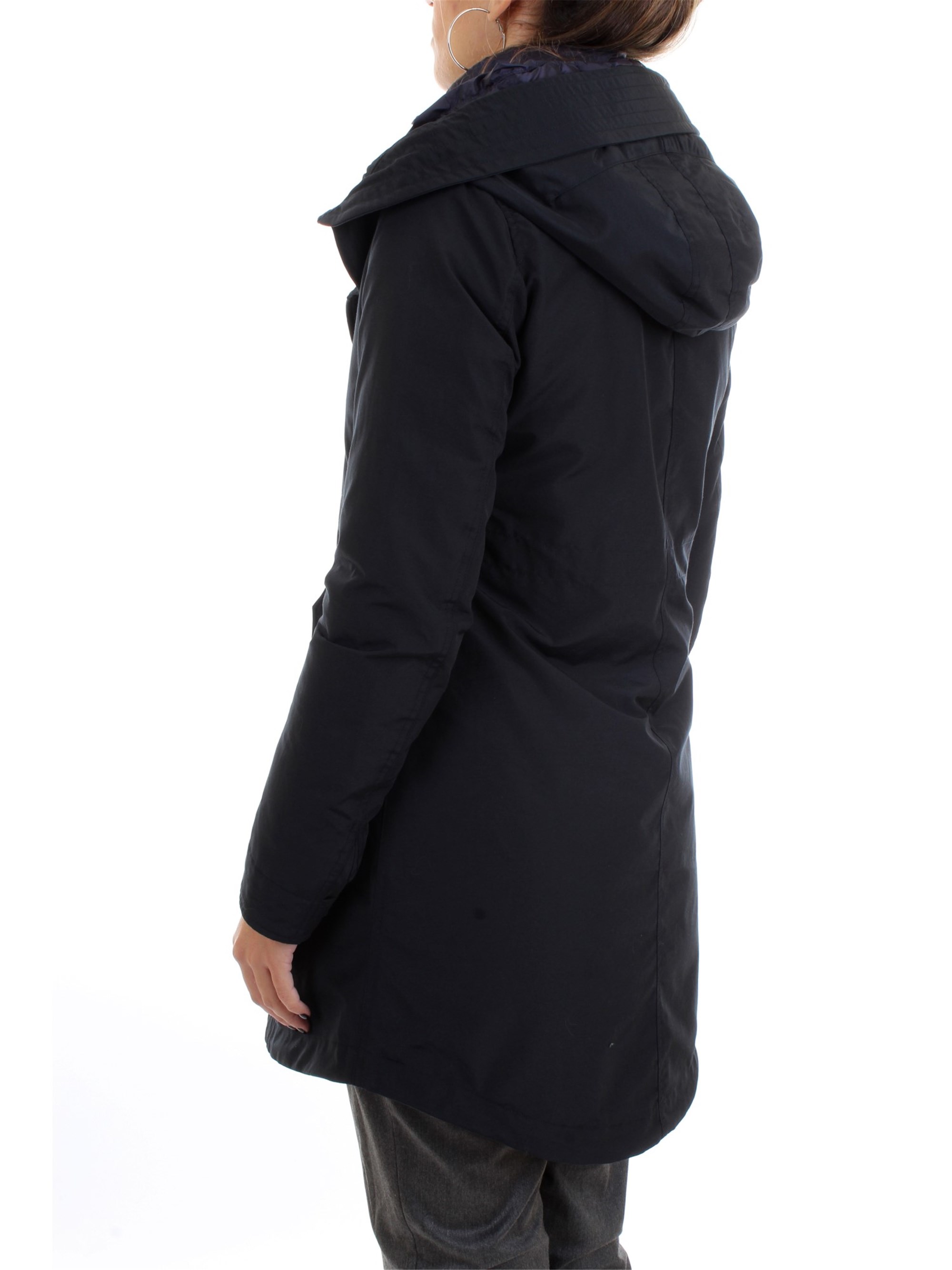 WOOLRICH WWCPS2497 Blue Clothing Woman Jacket WOOLRICH WWCPS2497 Blue Clothing Woman Jacket