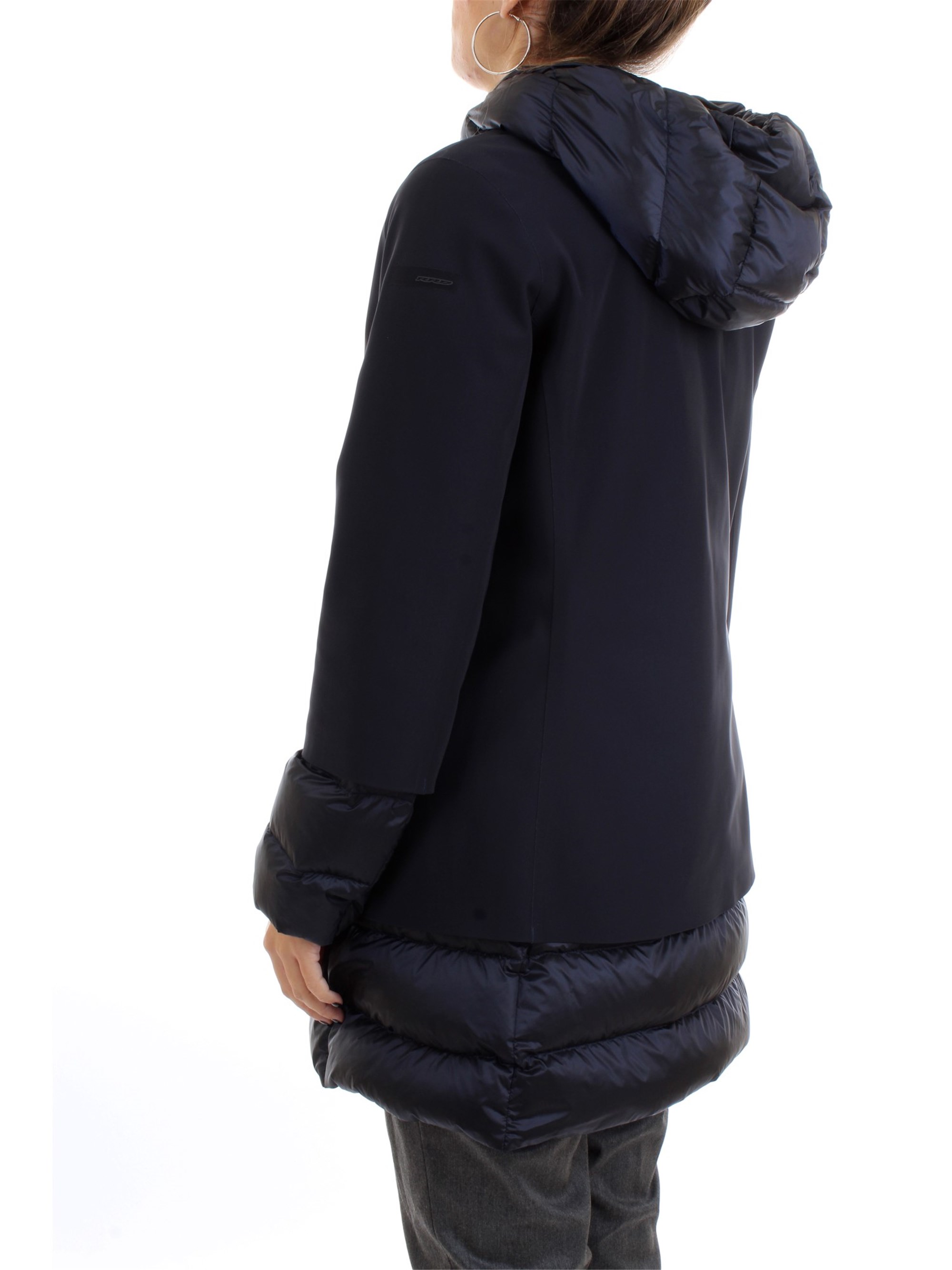 RRD W18514 Blue Clothing Woman PARKA RRD W18514 Blue Clothing Woman PARKA