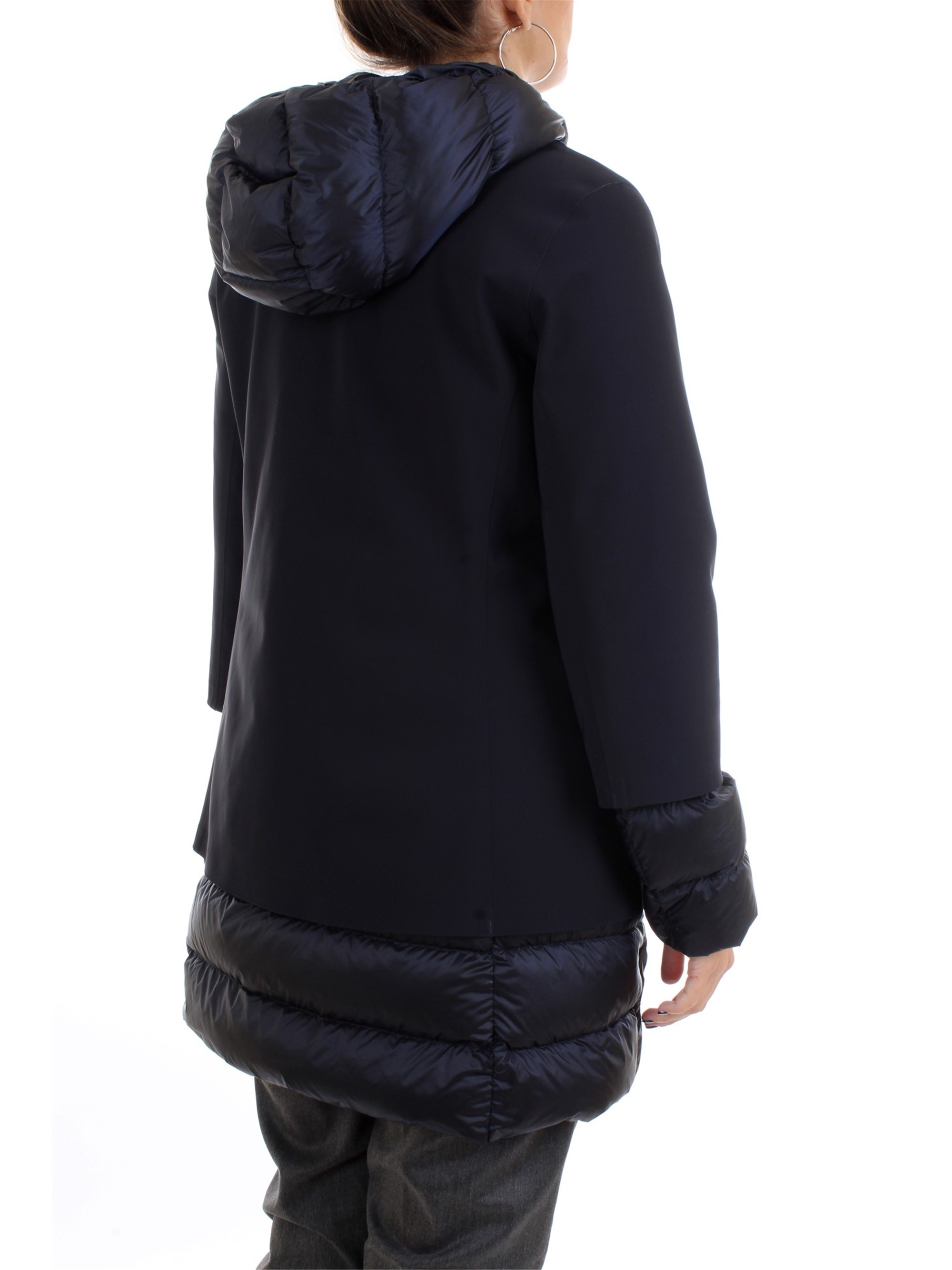RRD W18514 Blue Clothing Woman PARKA RRD W18514 Blue Clothing Woman PARKA