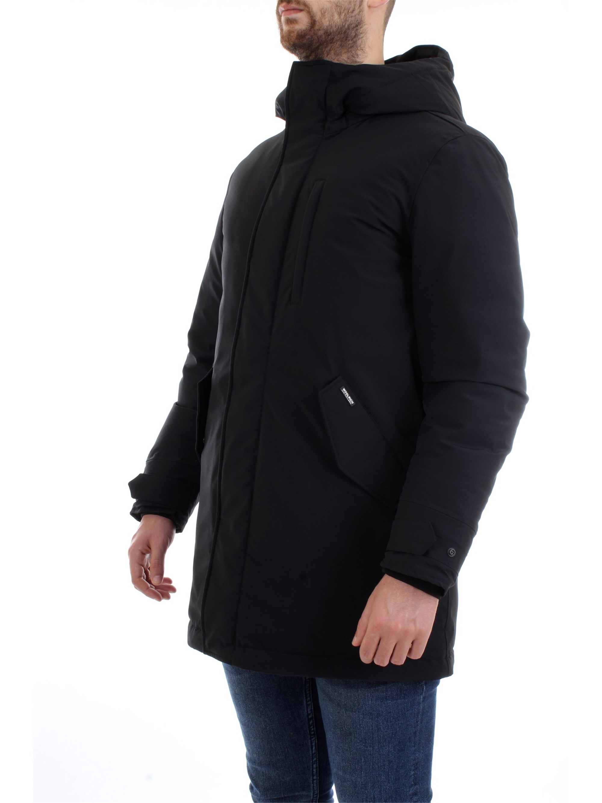 WOOLRICH WOCPS2705 Black Clothing Man PARKA WOOLRICH WOCPS2705 Black Clothing Man PARKA