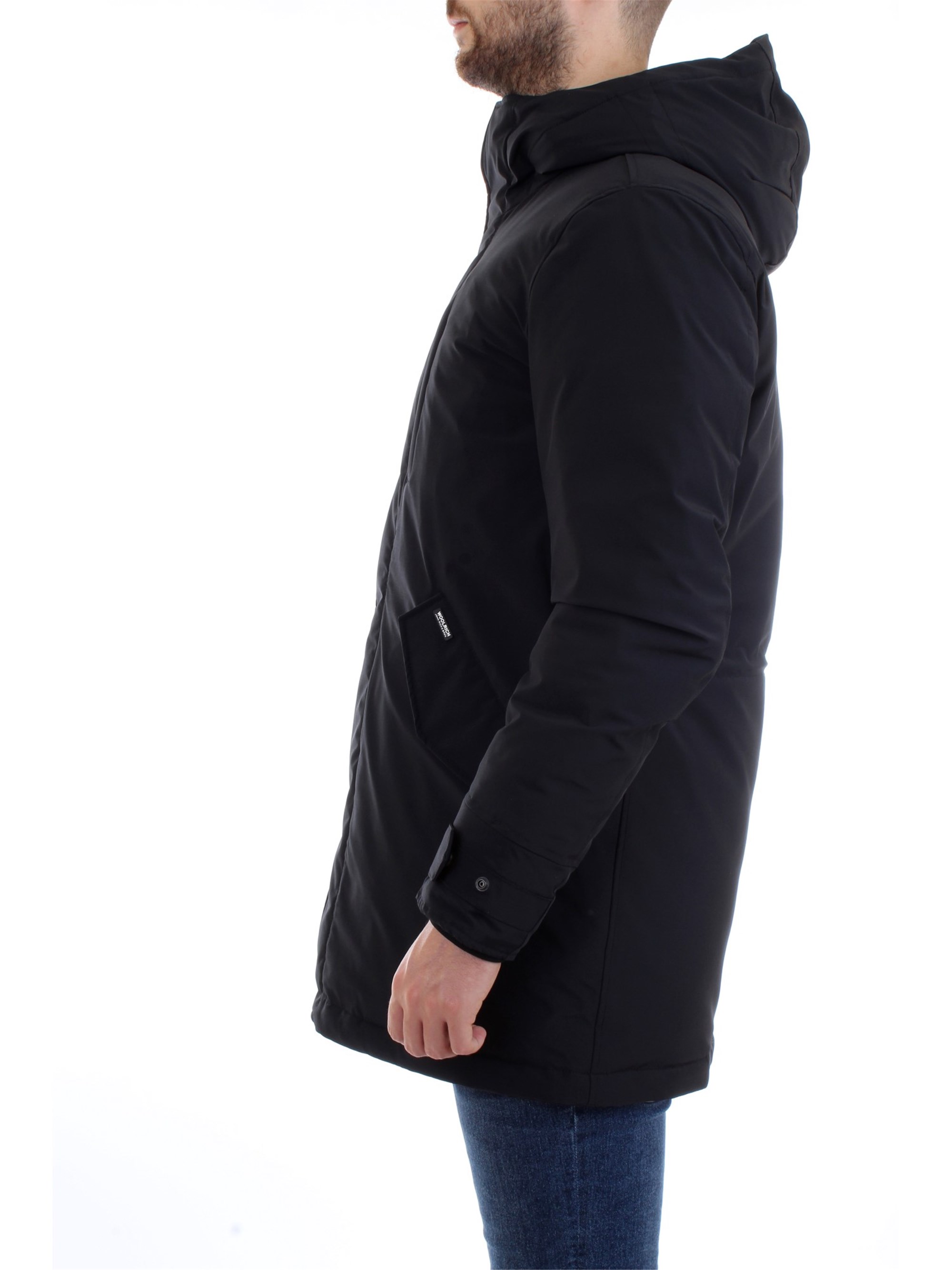 WOOLRICH WOCPS2705 Black Clothing Man PARKA WOOLRICH WOCPS2705 Black Clothing Man PARKA