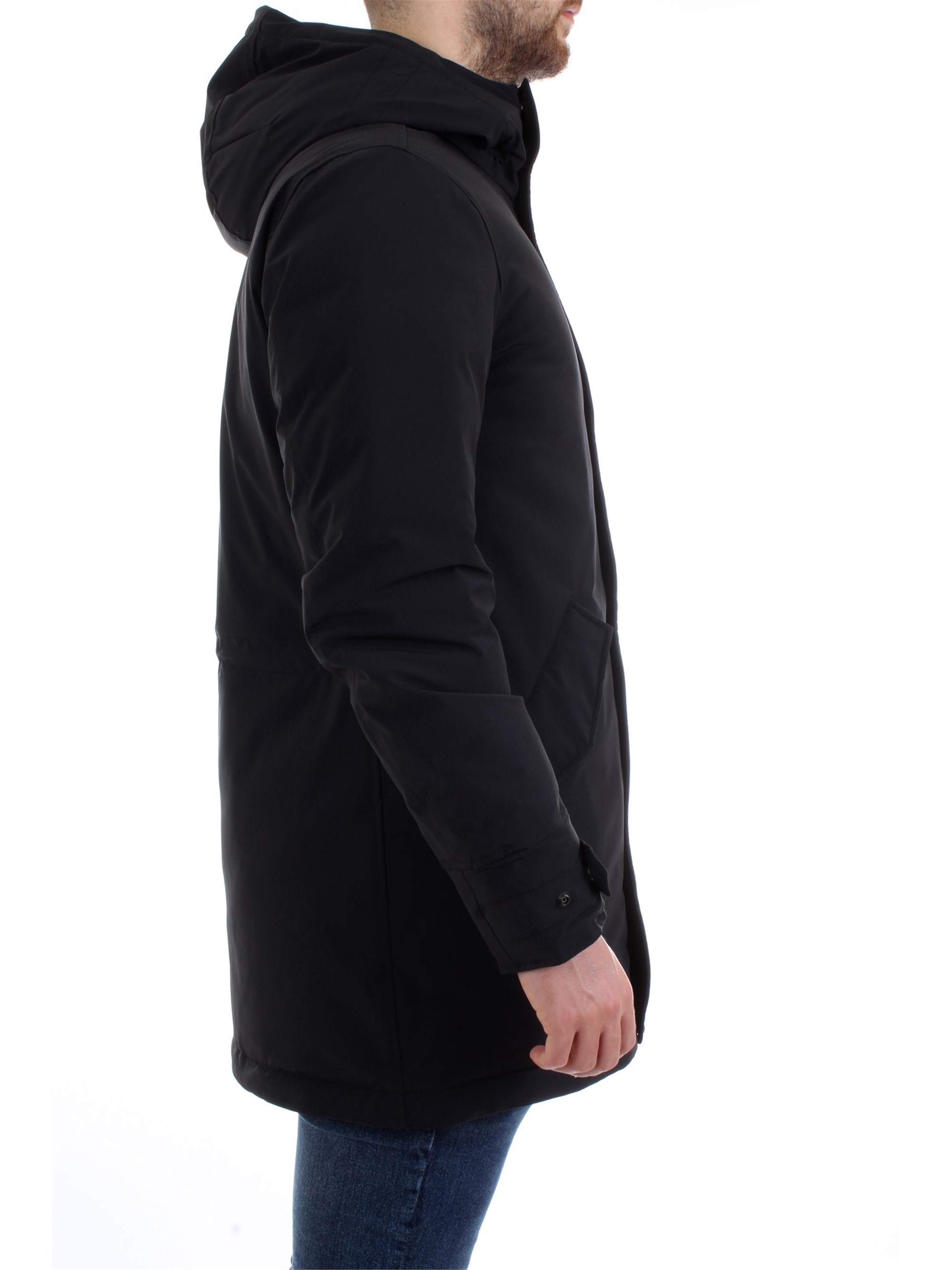 WOOLRICH WOCPS2705 Black Clothing Man PARKA WOOLRICH WOCPS2705 Black Clothing Man PARKA