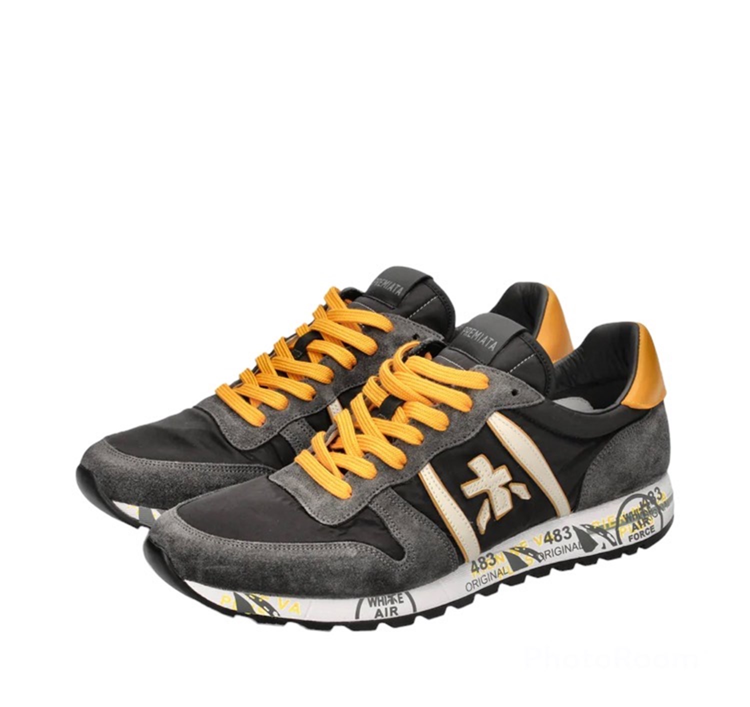 PREMIATA 4944 Grey Shoes Man Sneakers PREMIATA 4944 Grey Shoes Man Sneakers