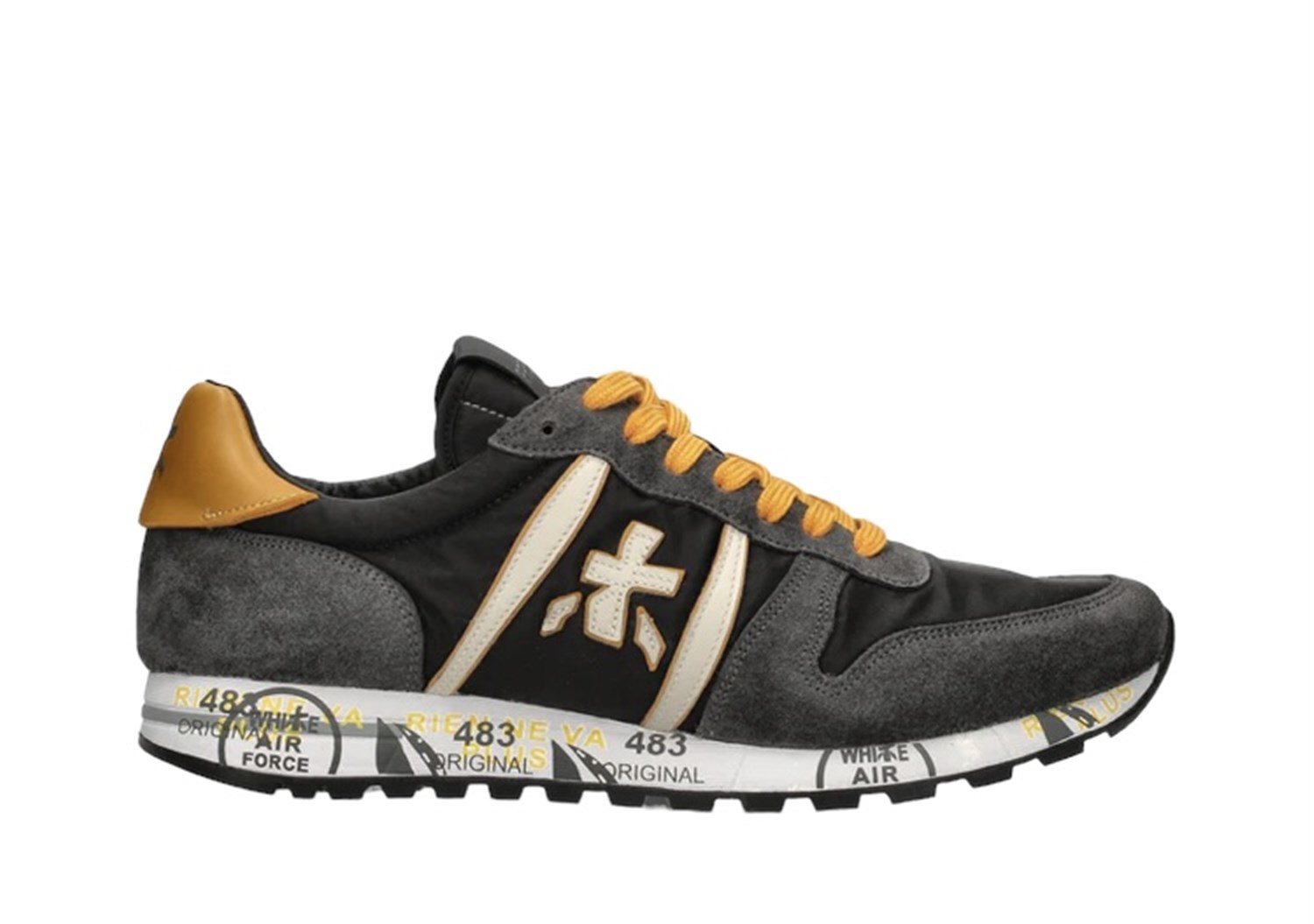 PREMIATA 4944 Grey Shoes Man Sneakers PREMIATA 4944 Grey Shoes Man Sneakers