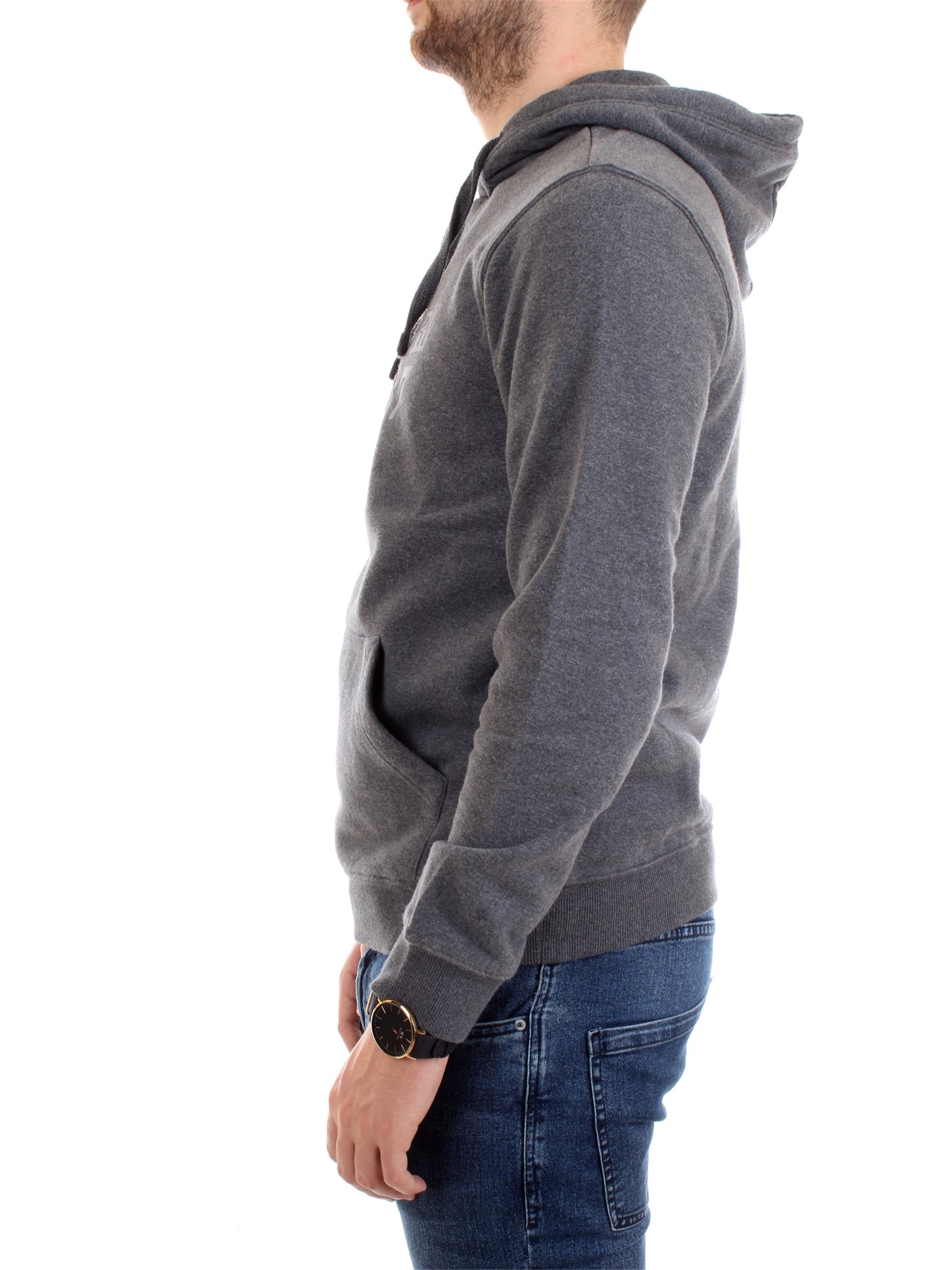 NAPAPIJRI NOYHWF Grey Clothing Man Sweater NAPAPIJRI NOYHWF Grey Clothing Man Sweater