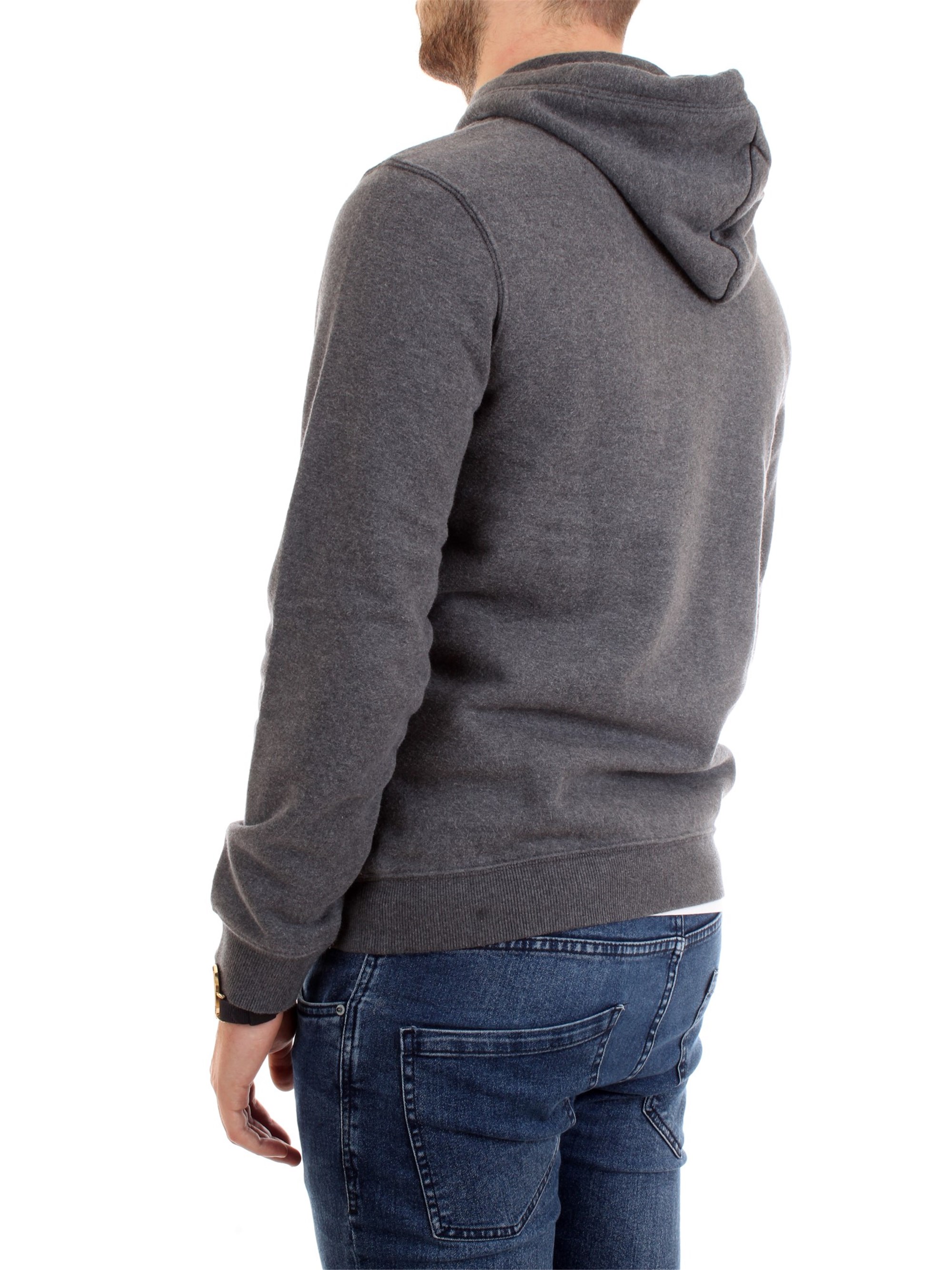 NAPAPIJRI NOYHWF Grey Clothing Man Sweater NAPAPIJRI NOYHWF Grey Clothing Man Sweater
