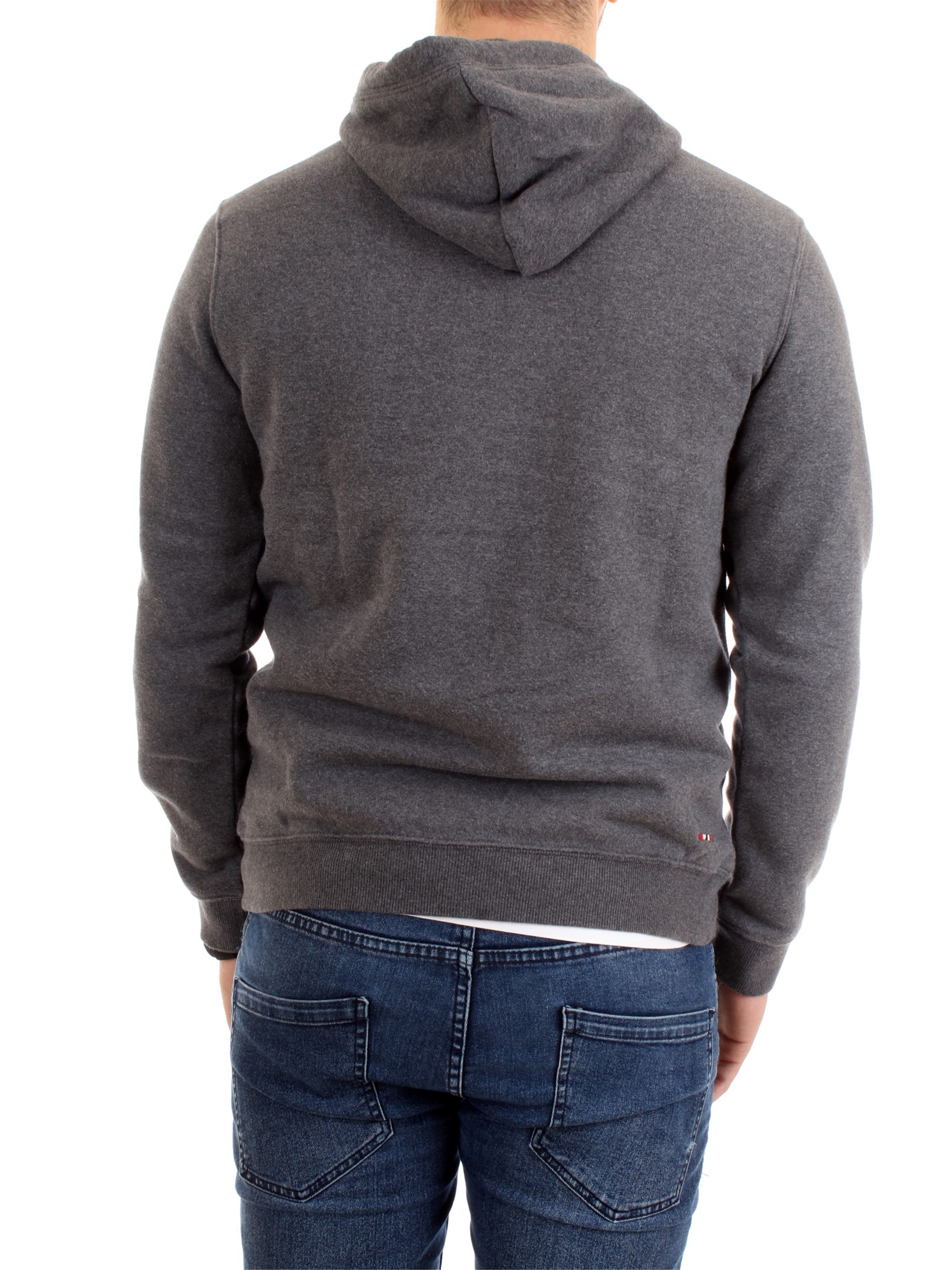 NAPAPIJRI NOYHWF Grey Clothing Man Sweater NAPAPIJRI NOYHWF Grey Clothing Man Sweater