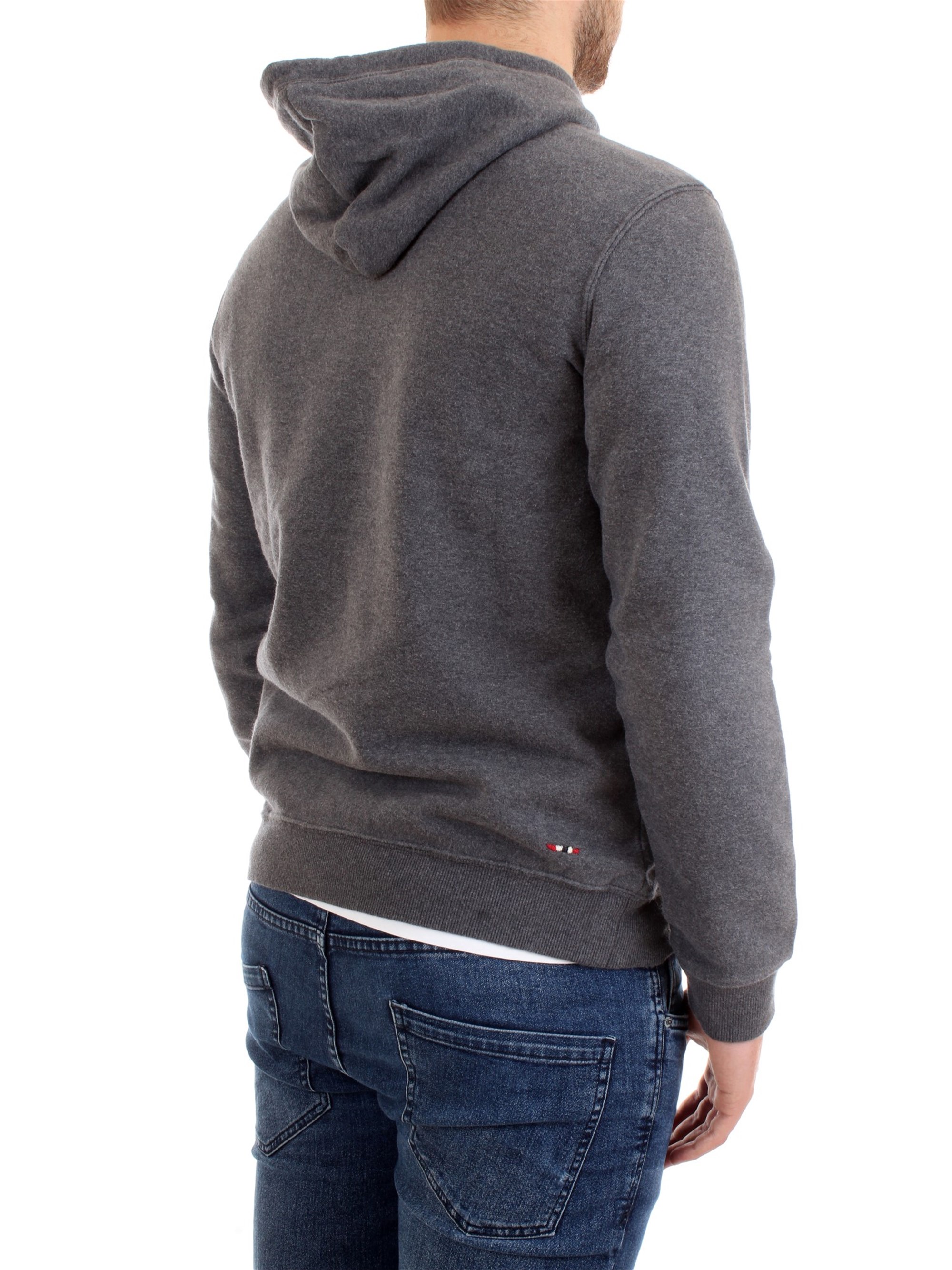 NAPAPIJRI NOYHWF Grey Clothing Man Sweater NAPAPIJRI NOYHWF Grey Clothing Man Sweater