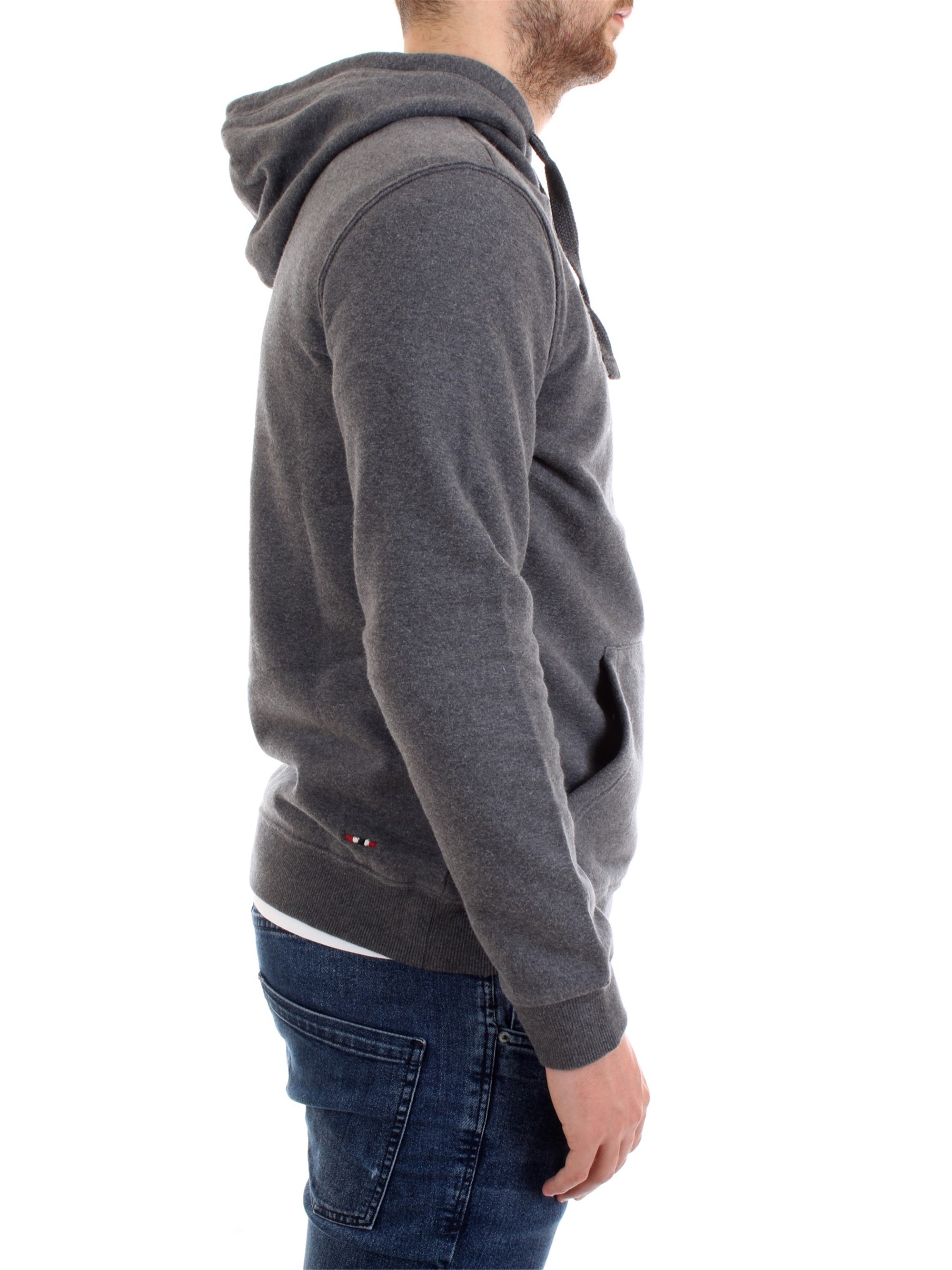 NAPAPIJRI NOYHWF Grey Clothing Man Sweater NAPAPIJRI NOYHWF Grey Clothing Man Sweater