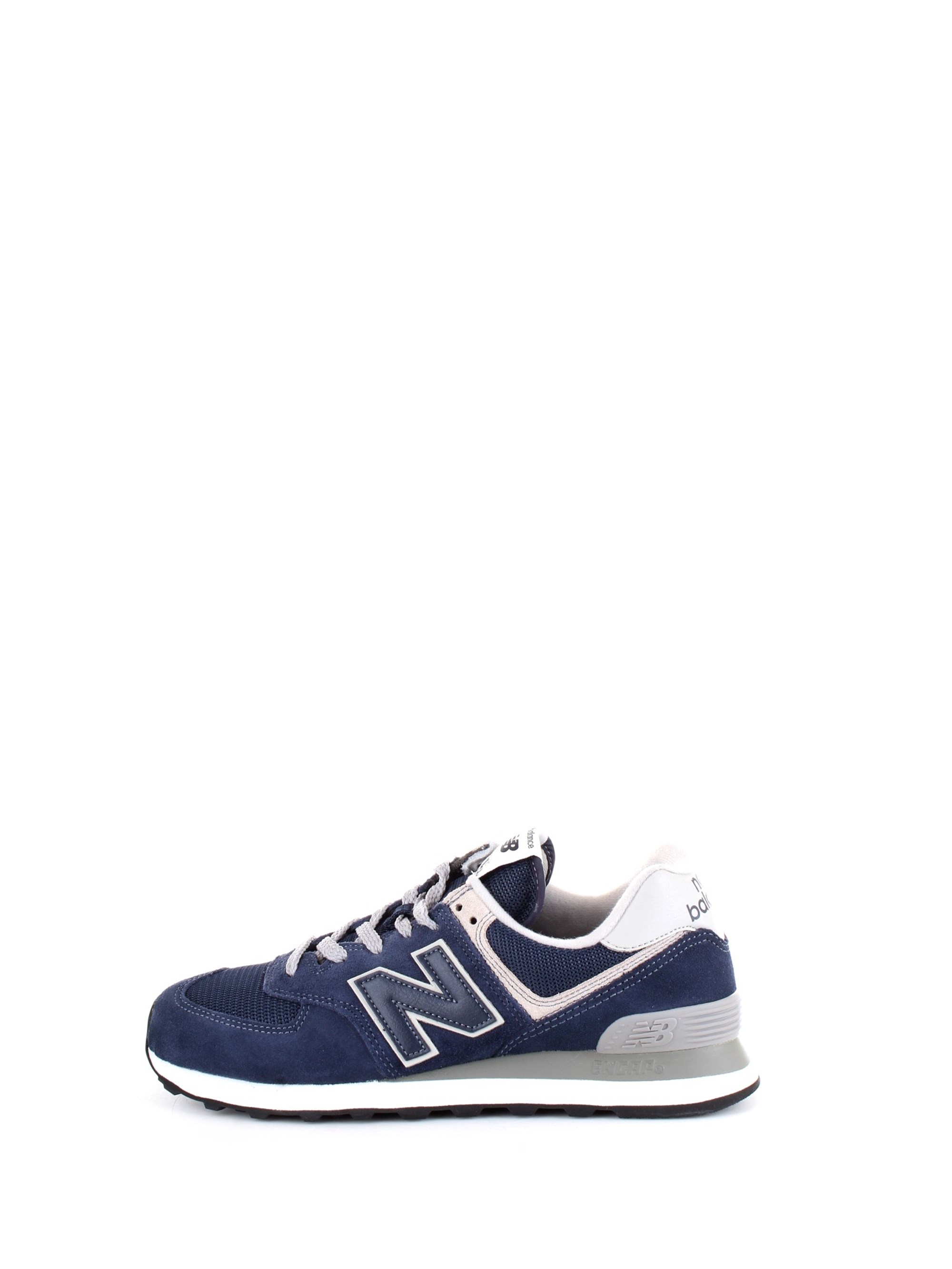 NEW BALANCE ML574 Blue Shoes Man Sneakers NEW BALANCE ML574 Blue Shoes Man Sneakers