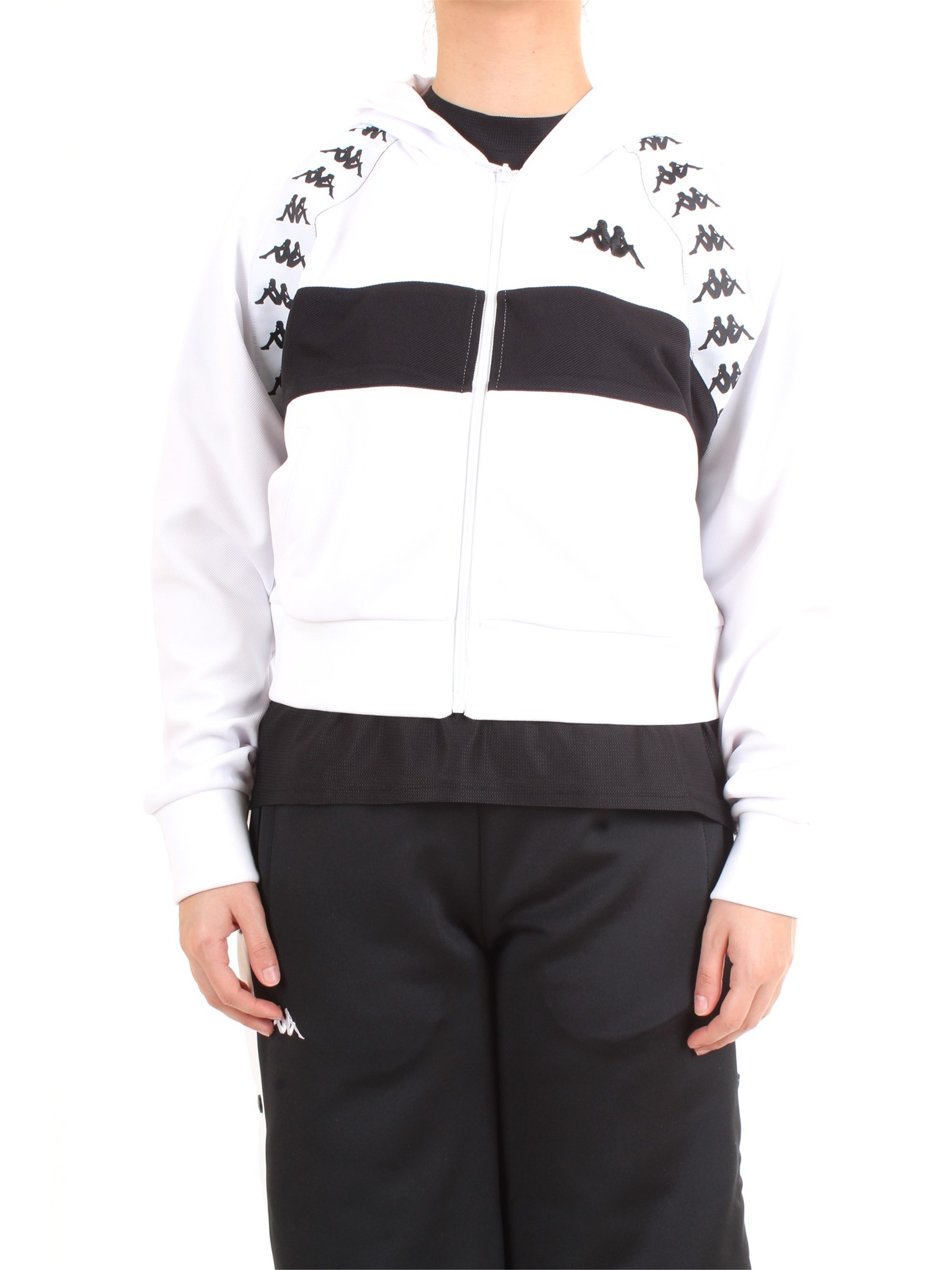 KAPPA 304I7I0 White Clothing Woman Sweater KAPPA 304I7I0 White Clothing Woman Sweater