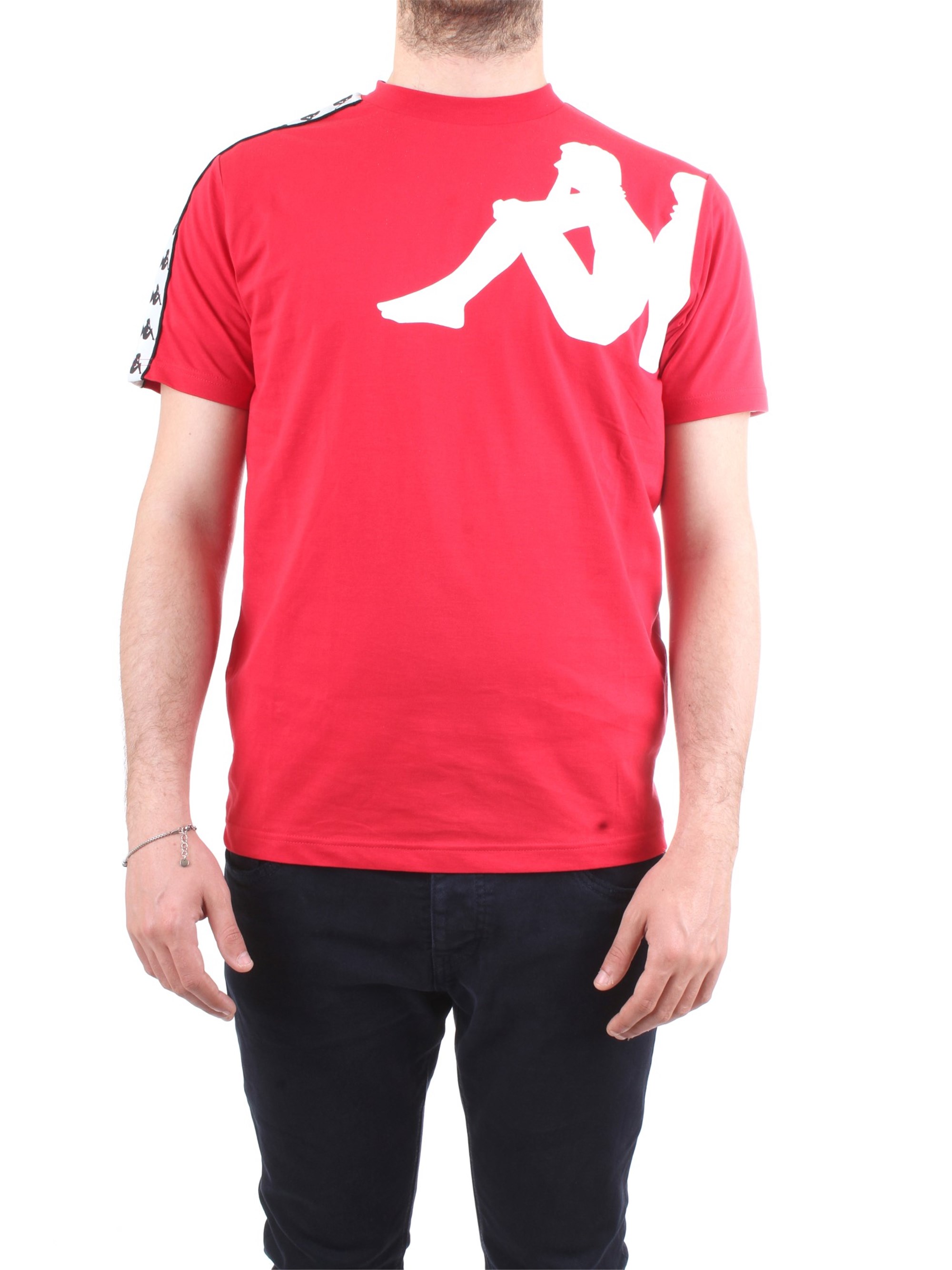 KAPPA 304ICL0 Red Clothing Man T-Shirt/Polo KAPPA 304ICL0 Red Clothing Man T-Shirt/Polo