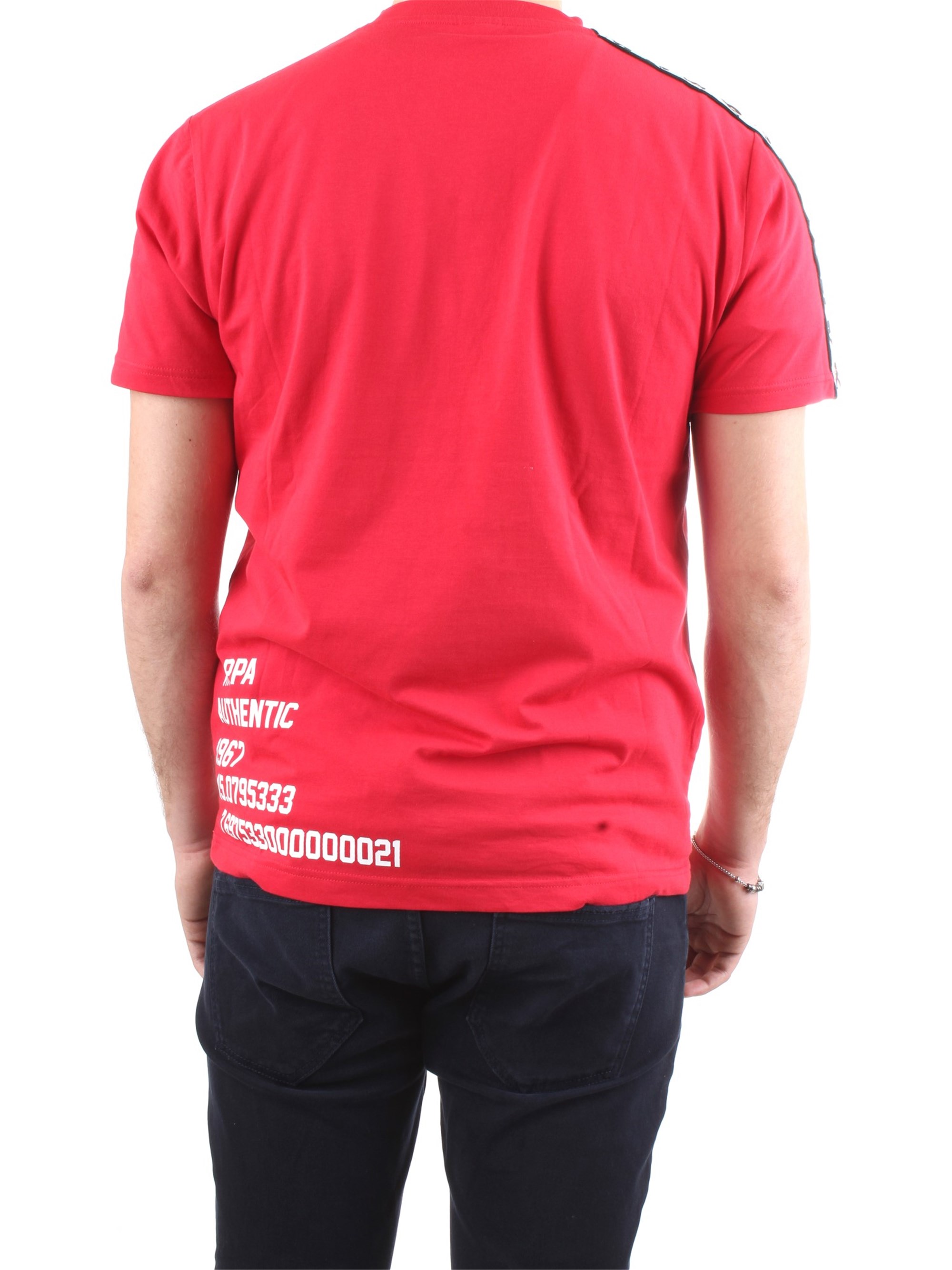 KAPPA 304ICL0 Red Clothing Man T-Shirt/Polo KAPPA 304ICL0 Red Clothing Man T-Shirt/Polo
