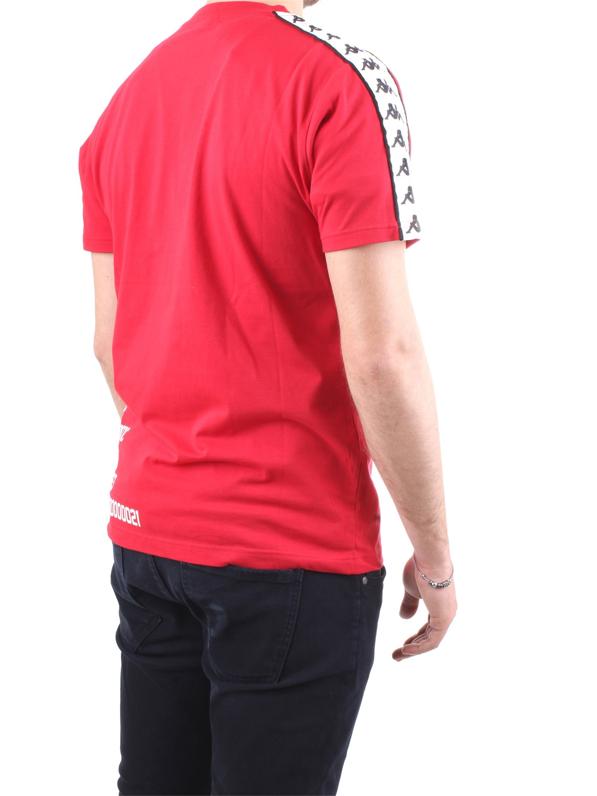 KAPPA 304ICL0 Red Clothing Man T-Shirt/Polo KAPPA 304ICL0 Red Clothing Man T-Shirt/Polo