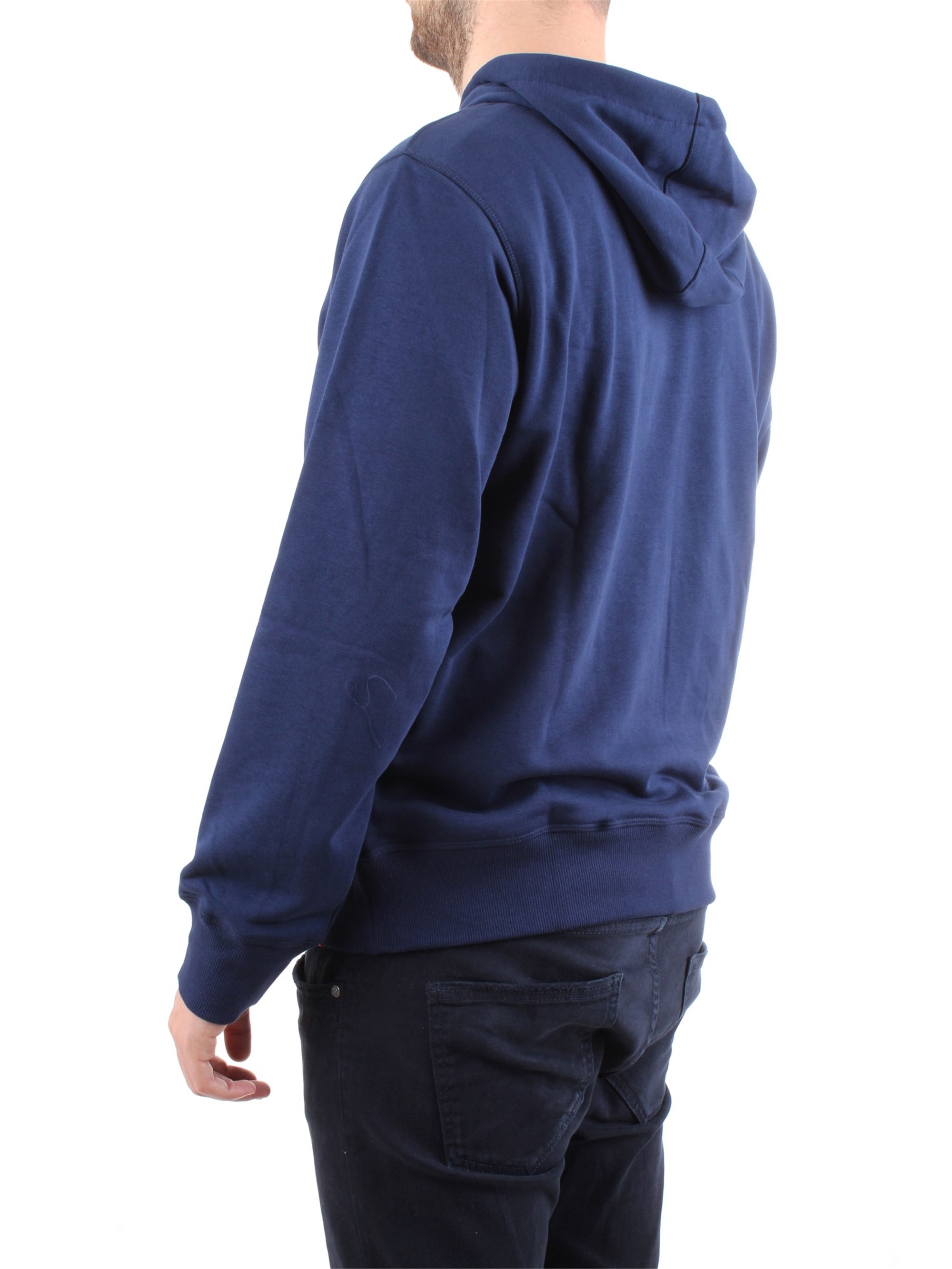 NEW BALANCE MT91547 Blue Clothing Man Sweater NEW BALANCE MT91547 Blue Clothing Man Sweater