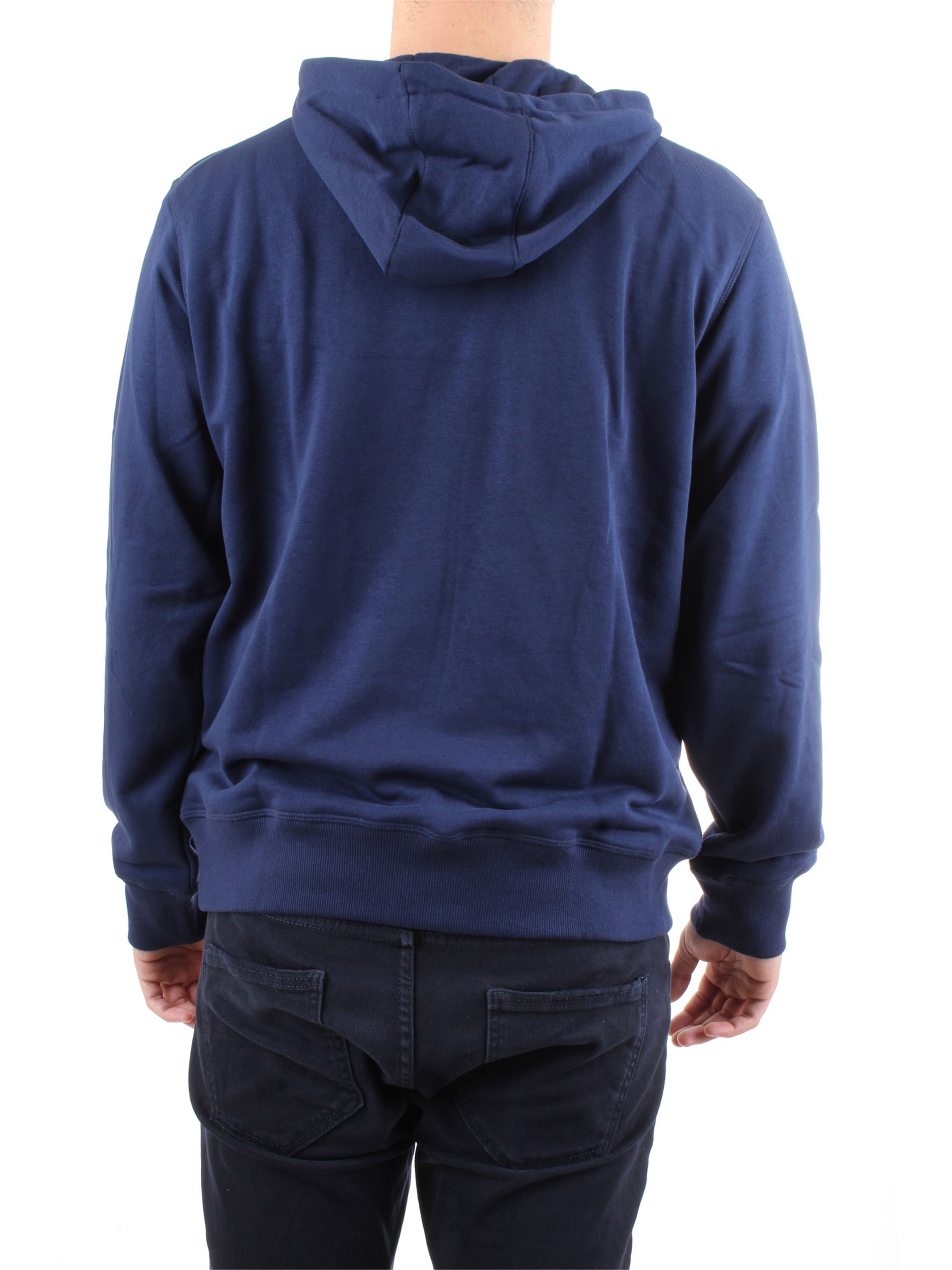 NEW BALANCE MT91547 Blue Clothing Man Sweater NEW BALANCE MT91547 Blue Clothing Man Sweater