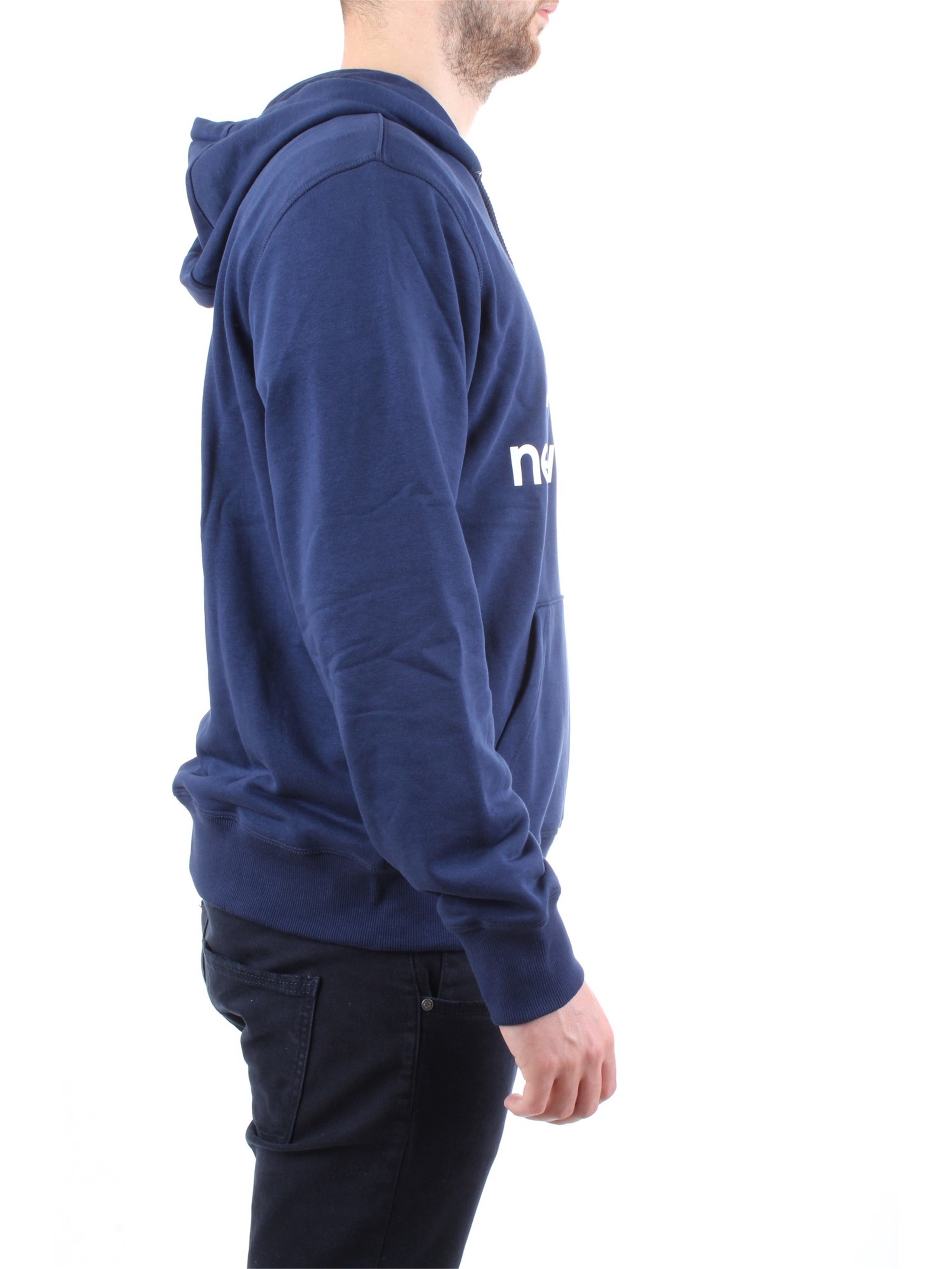 NEW BALANCE MT91547 Blue Clothing Man Sweater NEW BALANCE MT91547 Blue Clothing Man Sweater