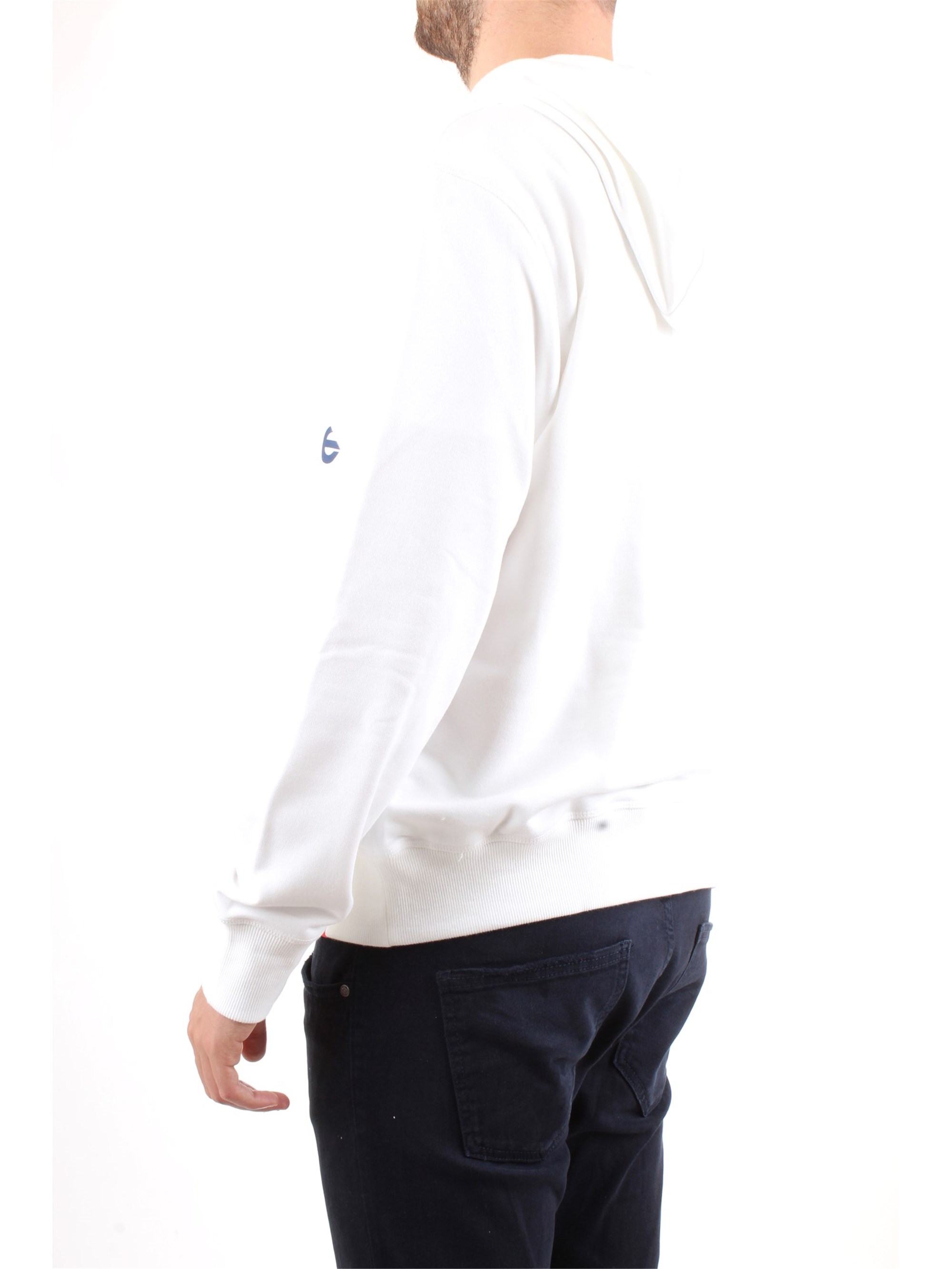 NEW BALANCE MT91547 White Clothing Man Sweater NEW BALANCE MT91547 White Clothing Man Sweater