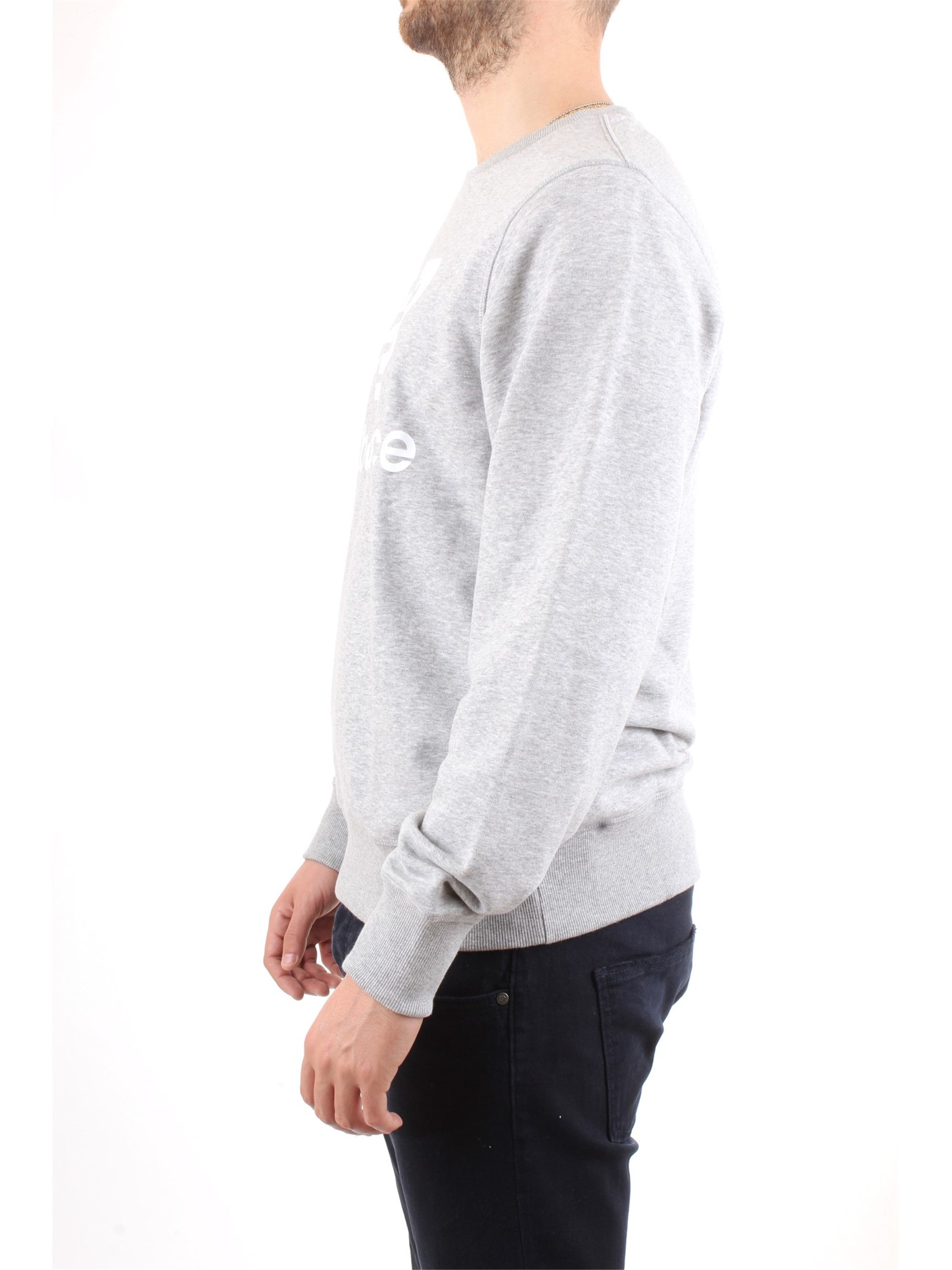 NEW BALANCE MT91548 Grey Clothing Man Sweater NEW BALANCE MT91548 Grey Clothing Man Sweater