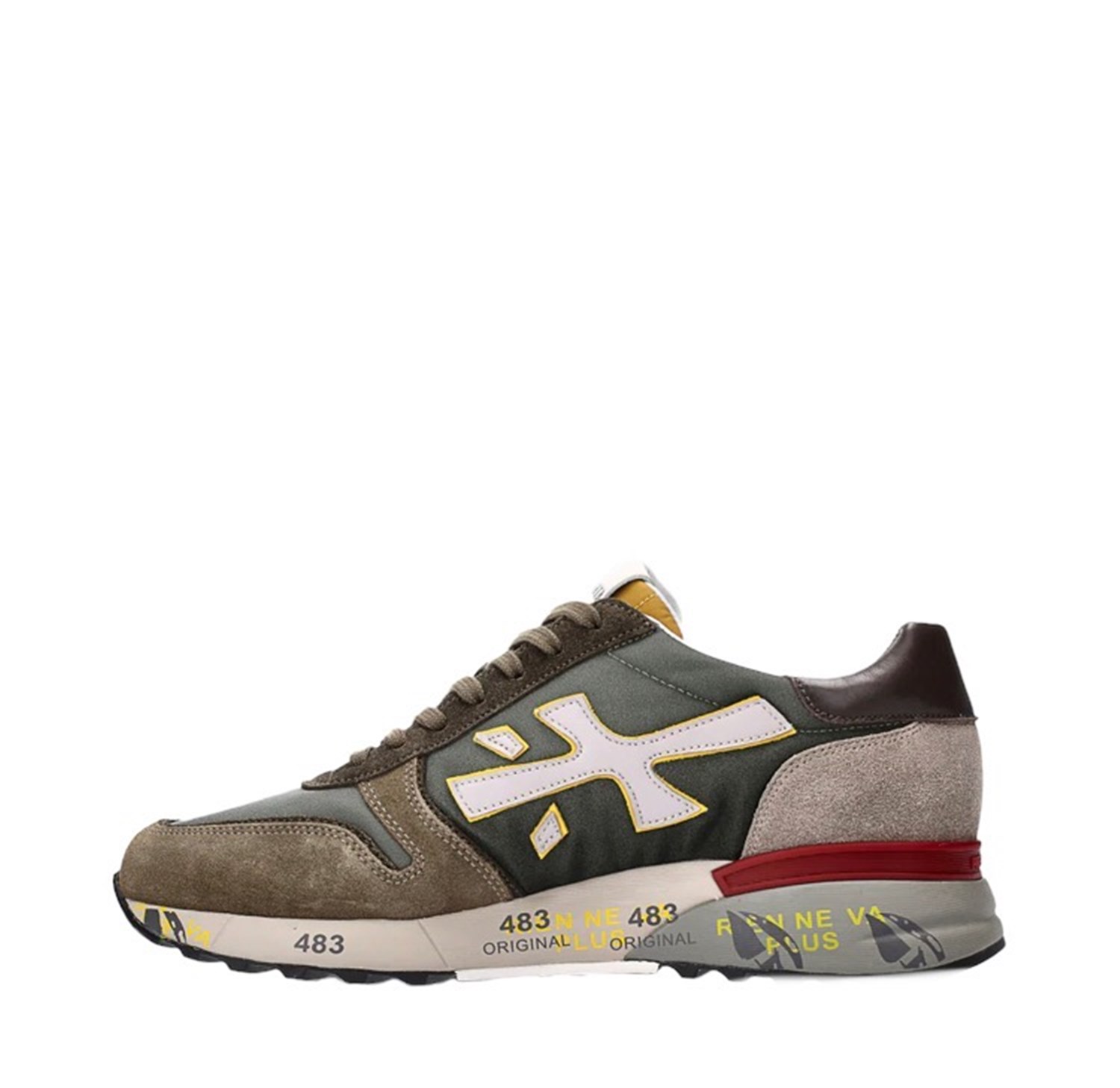PREMIATA 6075 Military green Shoes Man Sneakers PREMIATA 6075 Military green Shoes Man Sneakers