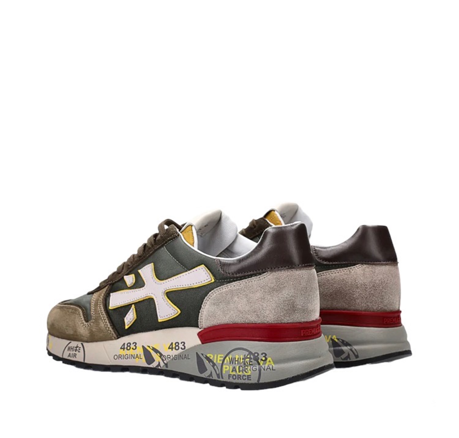 PREMIATA 6075 Military green Shoes Man Sneakers PREMIATA 6075 Military green Shoes Man Sneakers