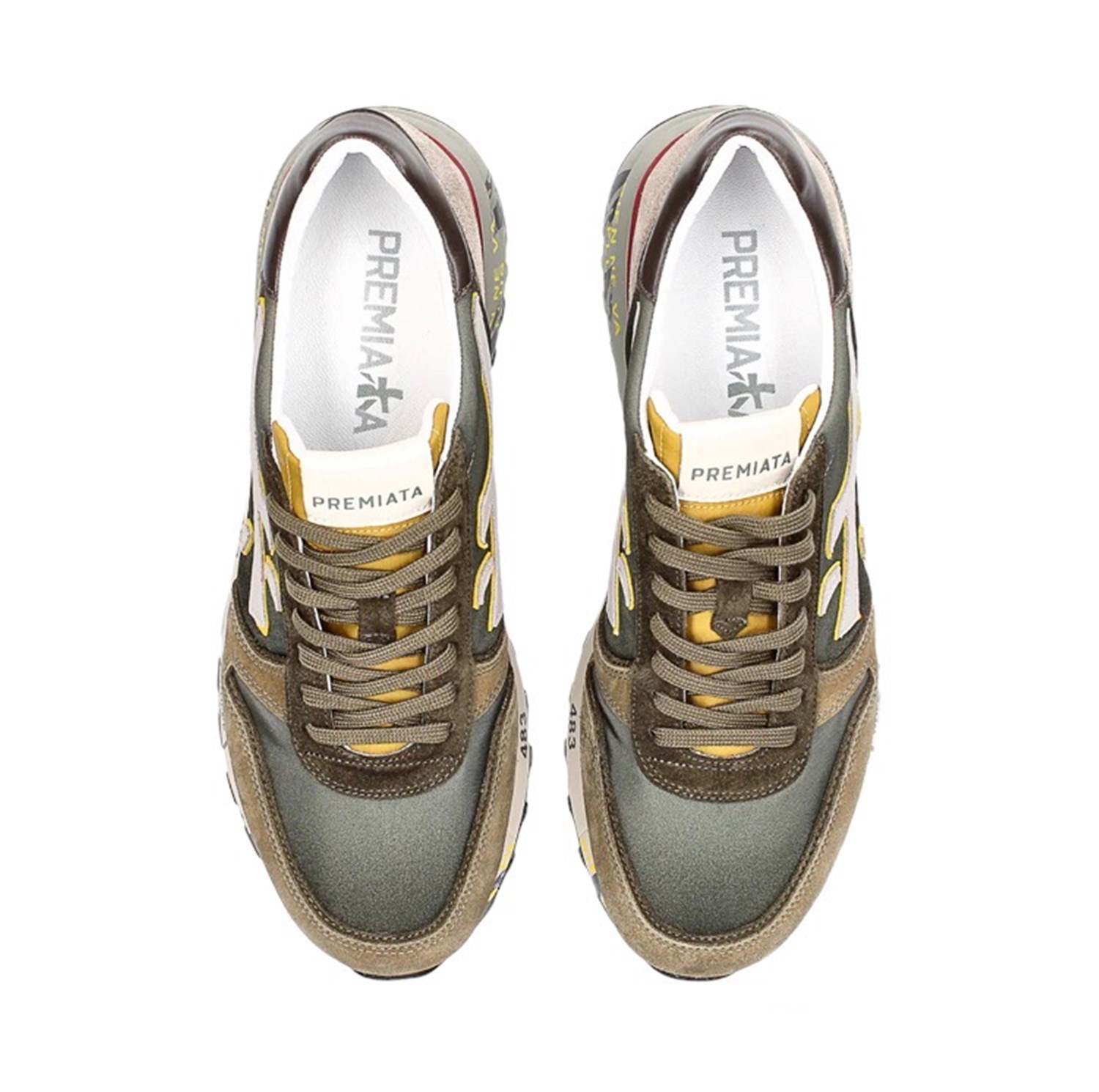 PREMIATA 6075 Military green Shoes Man Sneakers PREMIATA 6075 Military green Shoes Man Sneakers