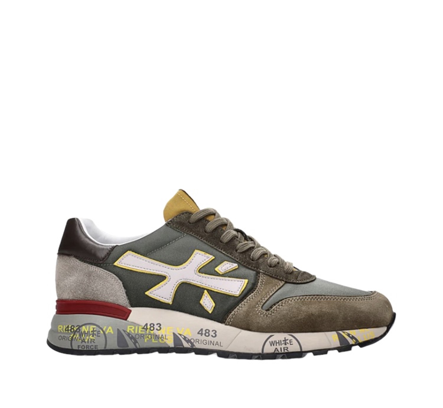 PREMIATA 6075 Military green Shoes Man Sneakers PREMIATA 6075 Military green Shoes Man Sneakers