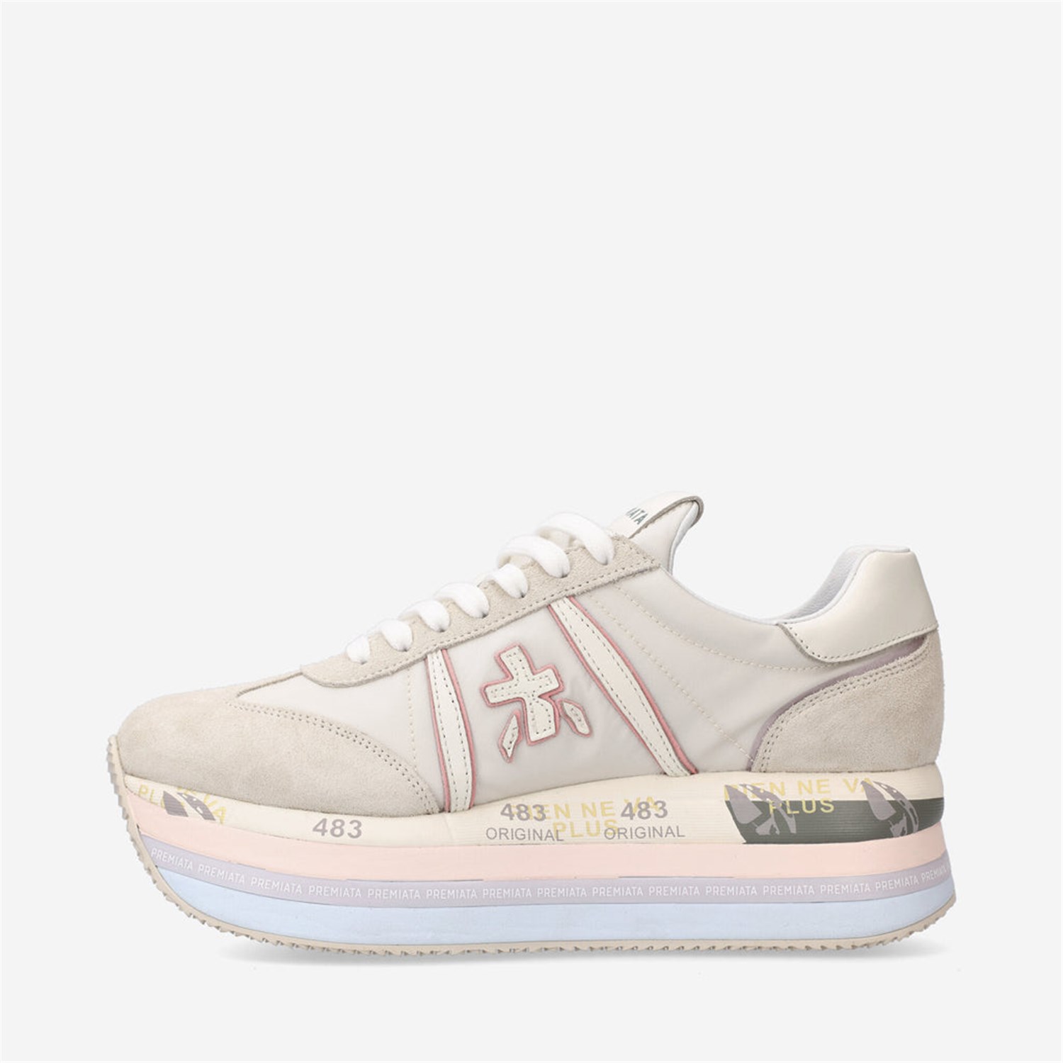 PREMIATA 6234 Beige Scarpe Donna Sneakers PREMIATA 6234 Beige Scarpe Donna Sneakers