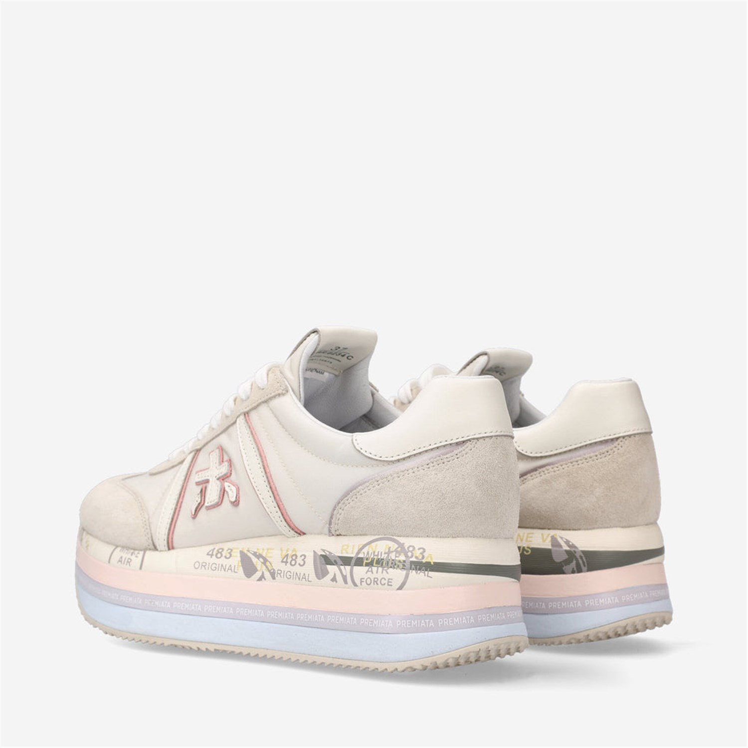 PREMIATA 6234 Beige Scarpe Donna Sneakers PREMIATA 6234 Beige Scarpe Donna Sneakers