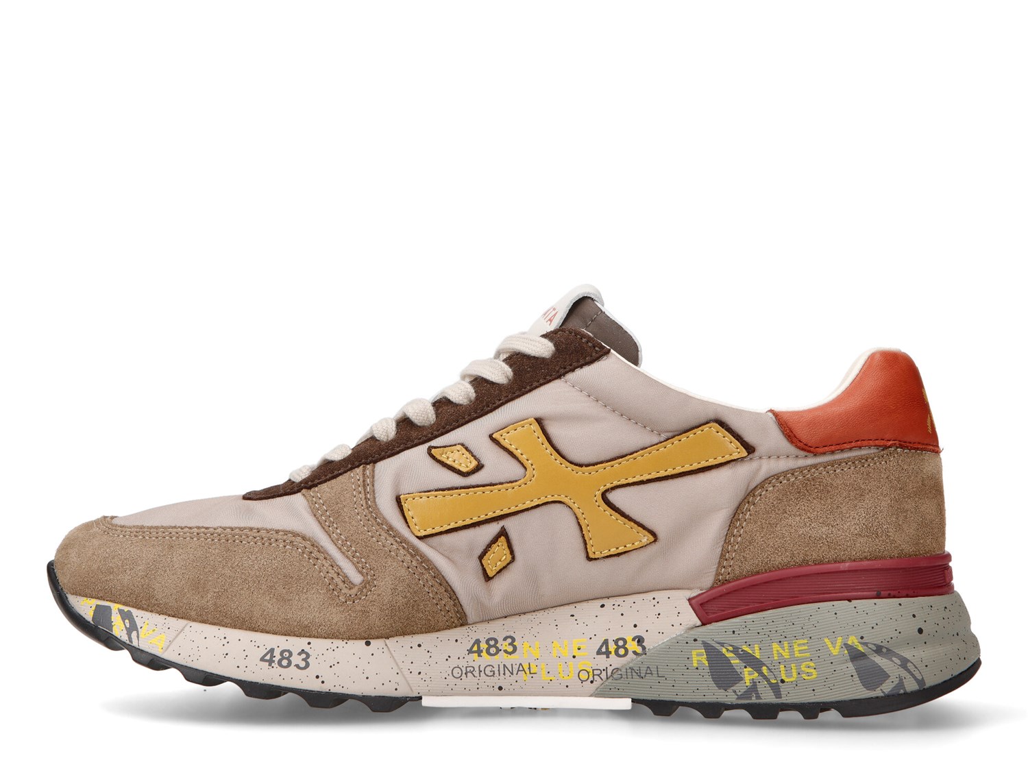 PREMIATA 6416 Beige Shoes Man Sneakers PREMIATA 6416 Beige Shoes Man Sneakers