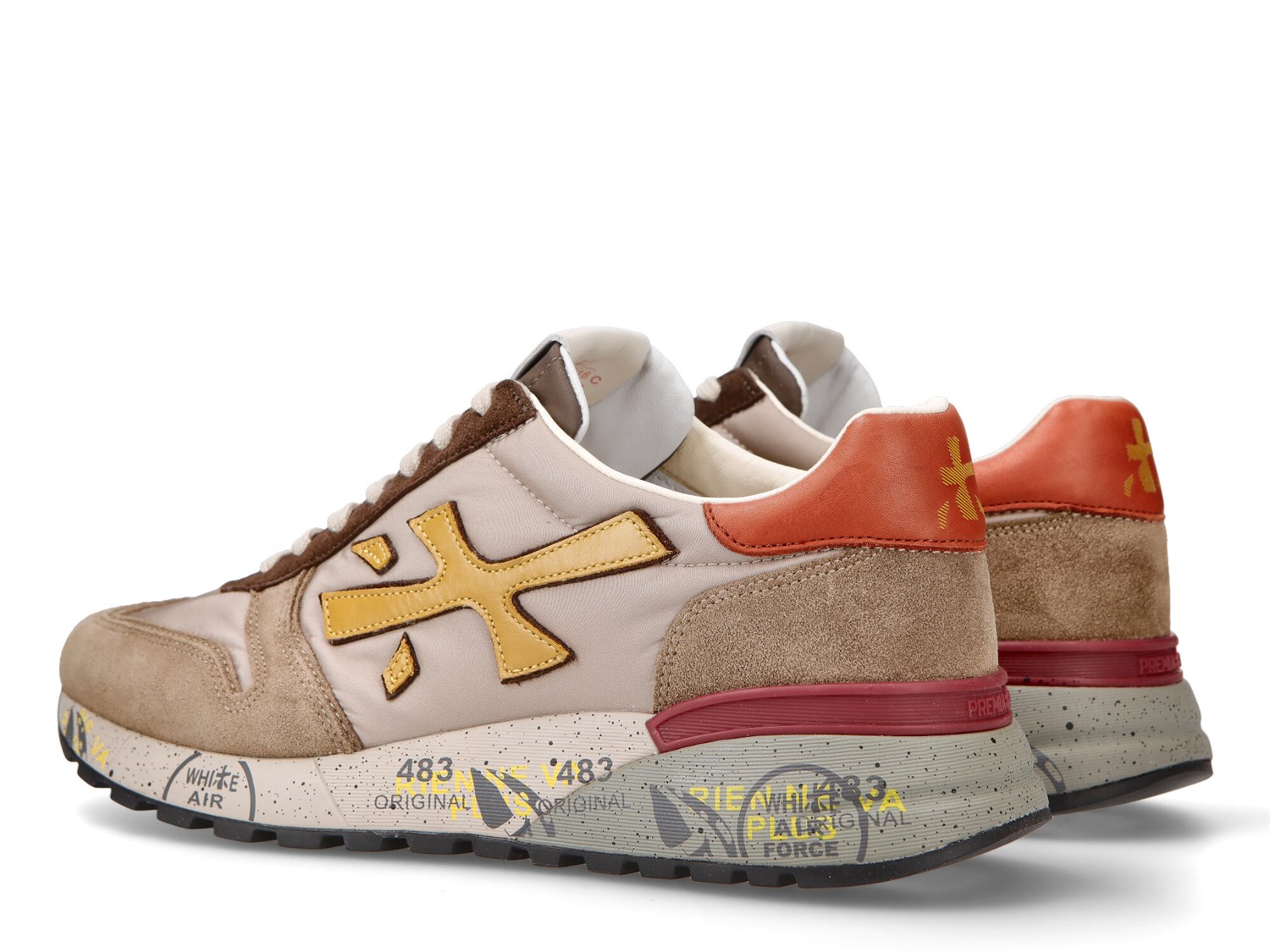 PREMIATA 6416 Beige Shoes Man Sneakers PREMIATA 6416 Beige Shoes Man Sneakers