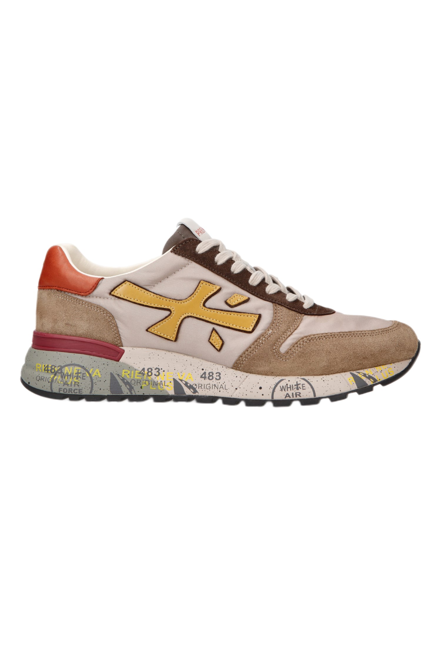 PREMIATA 6416 Beige Shoes Man Sneakers PREMIATA 6416 Beige Shoes Man Sneakers