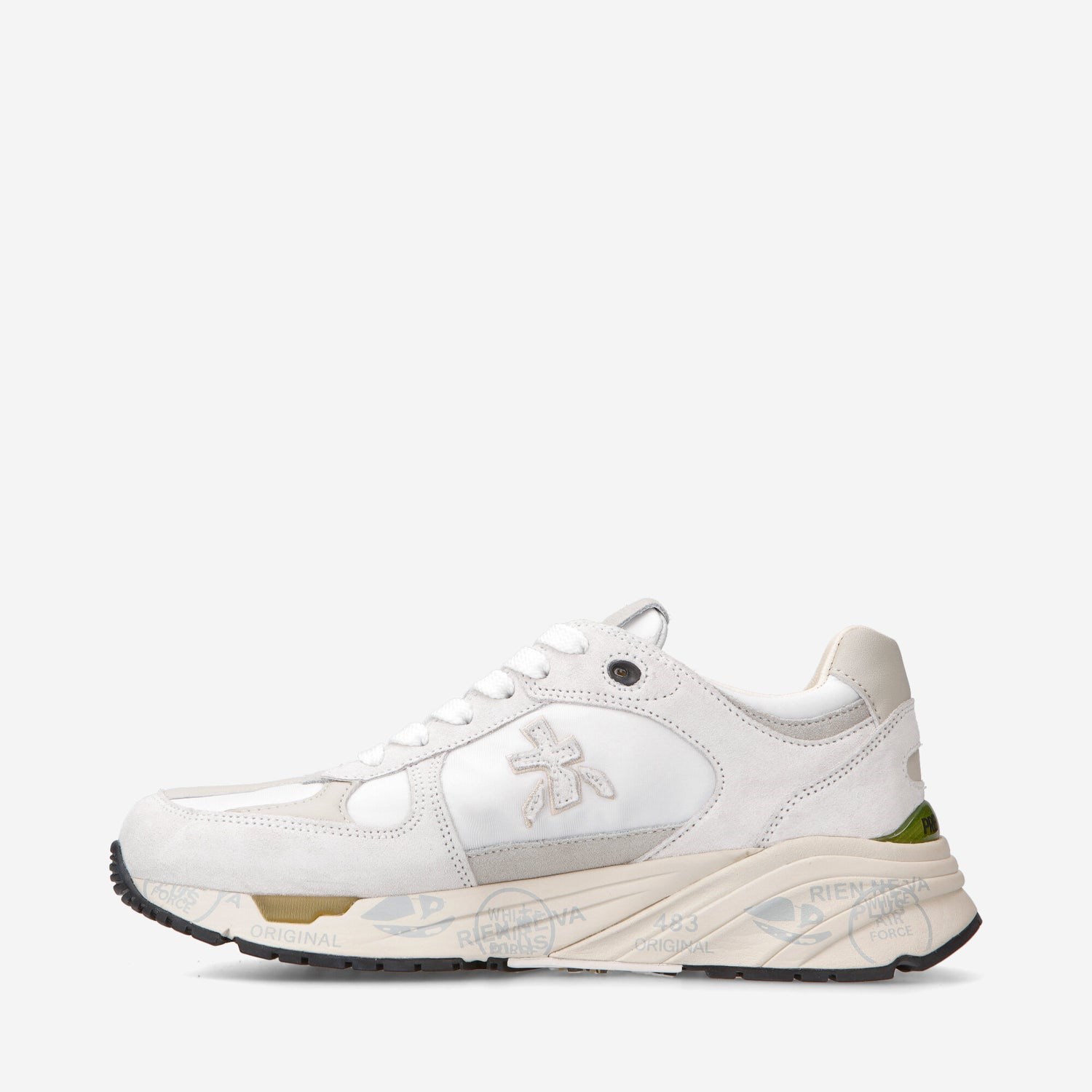 PREMIATA 6496 Bianco Scarpe Donna Sneakers PREMIATA 6496 Bianco Scarpe Donna Sneakers
