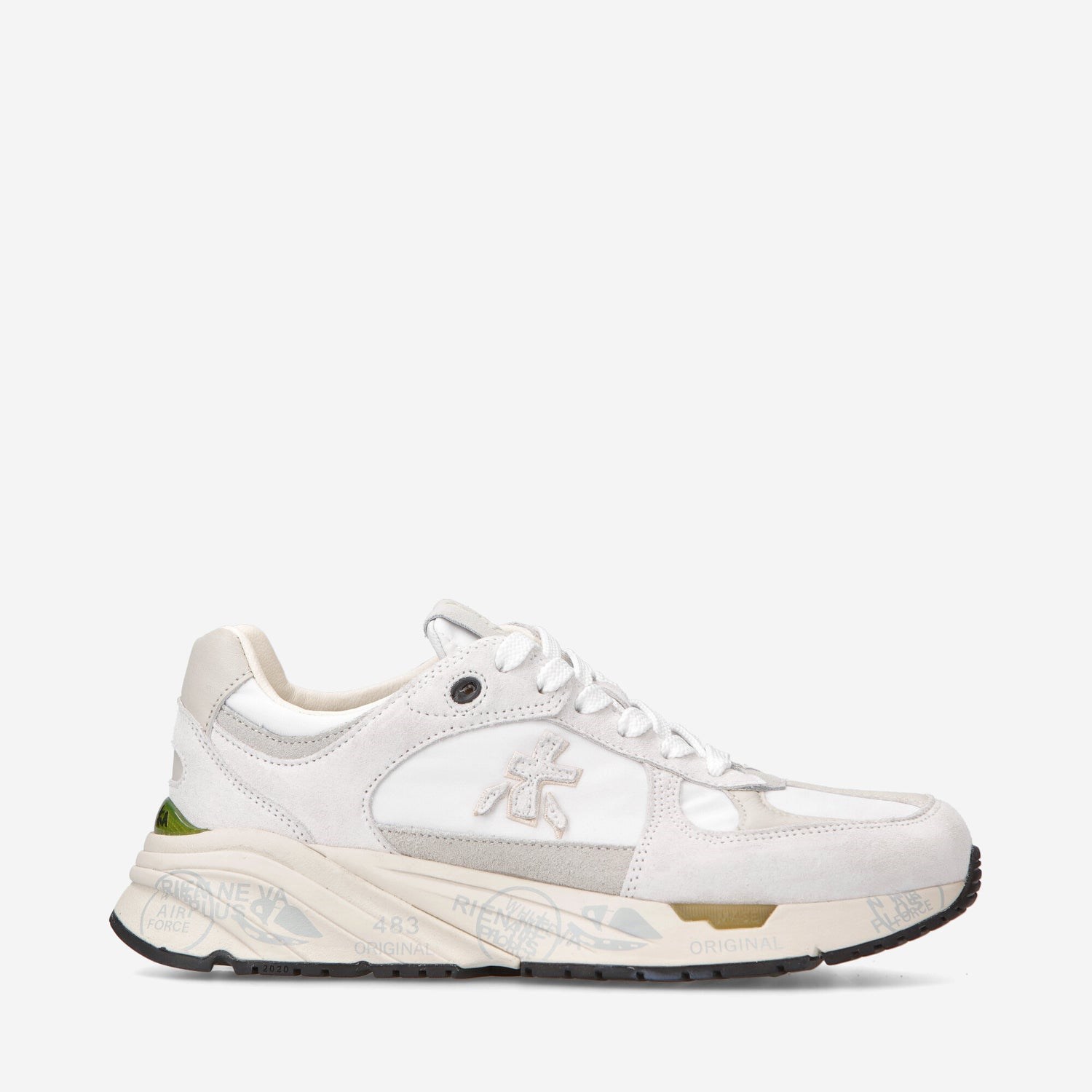 PREMIATA 6496 Bianco Scarpe Donna Sneakers PREMIATA 6496 Bianco Scarpe Donna Sneakers