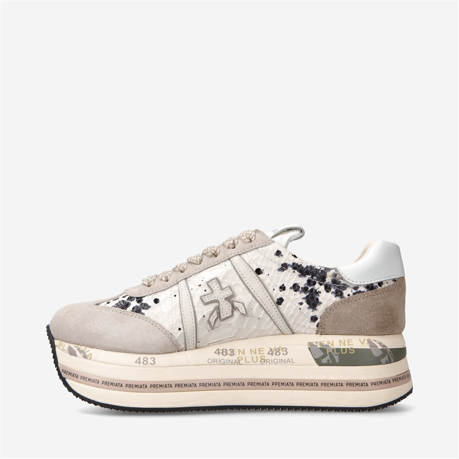 PREMIATA 6497 Beige Shoes Woman Sneakers PREMIATA 6497 Beige Shoes Woman Sneakers