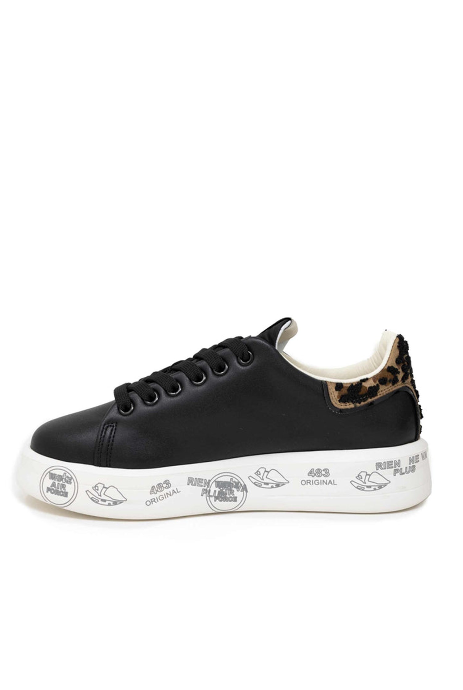 PREMIATA 6549 Nero Scarpe Donna Sneakers PREMIATA 6549 Nero Scarpe Donna Sneakers