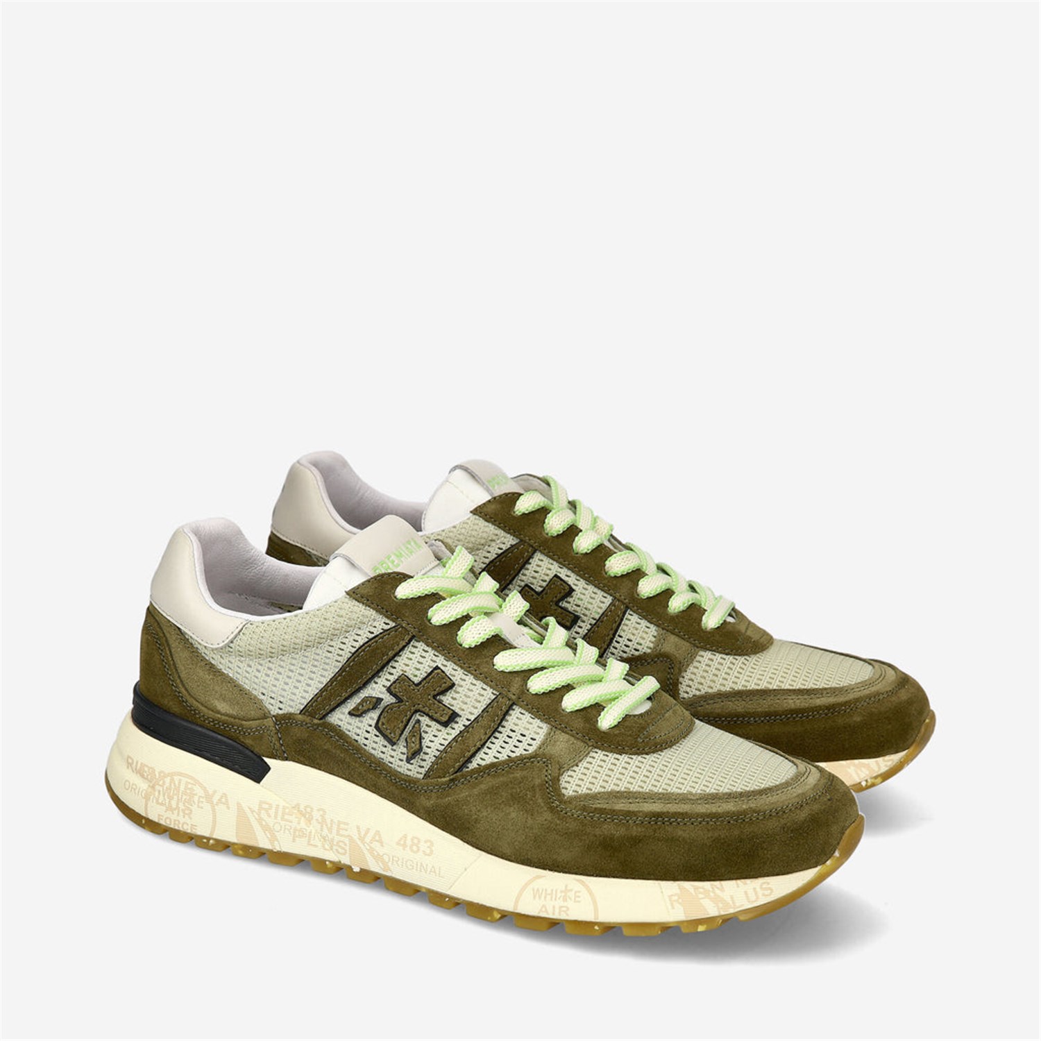 PREMIATA 6630 verdone Scarpe Uomo Sneakers PREMIATA 6630 verdone Scarpe Uomo Sneakers