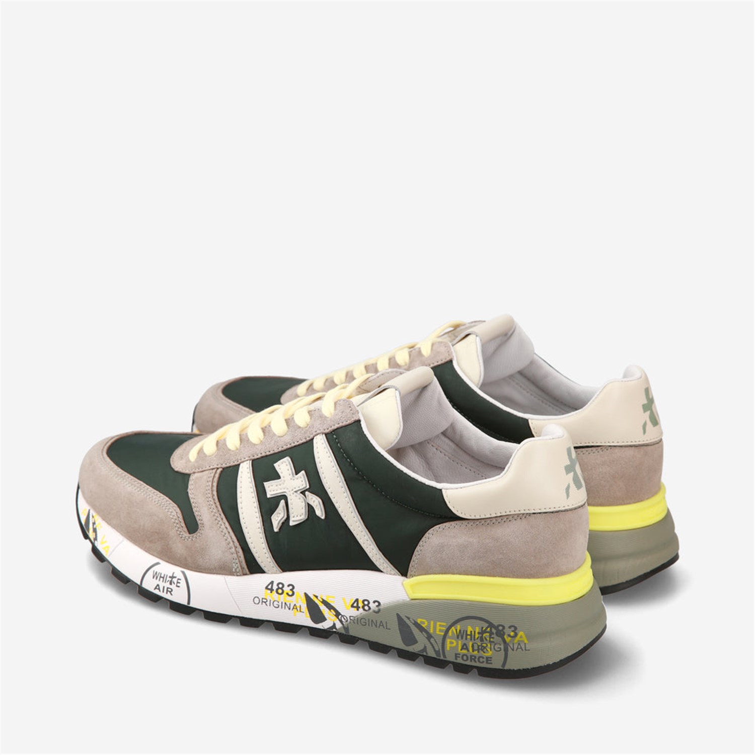 PREMIATA 6632 Verde Scarpe Uomo Sneakers PREMIATA 6632 Verde Scarpe Uomo Sneakers