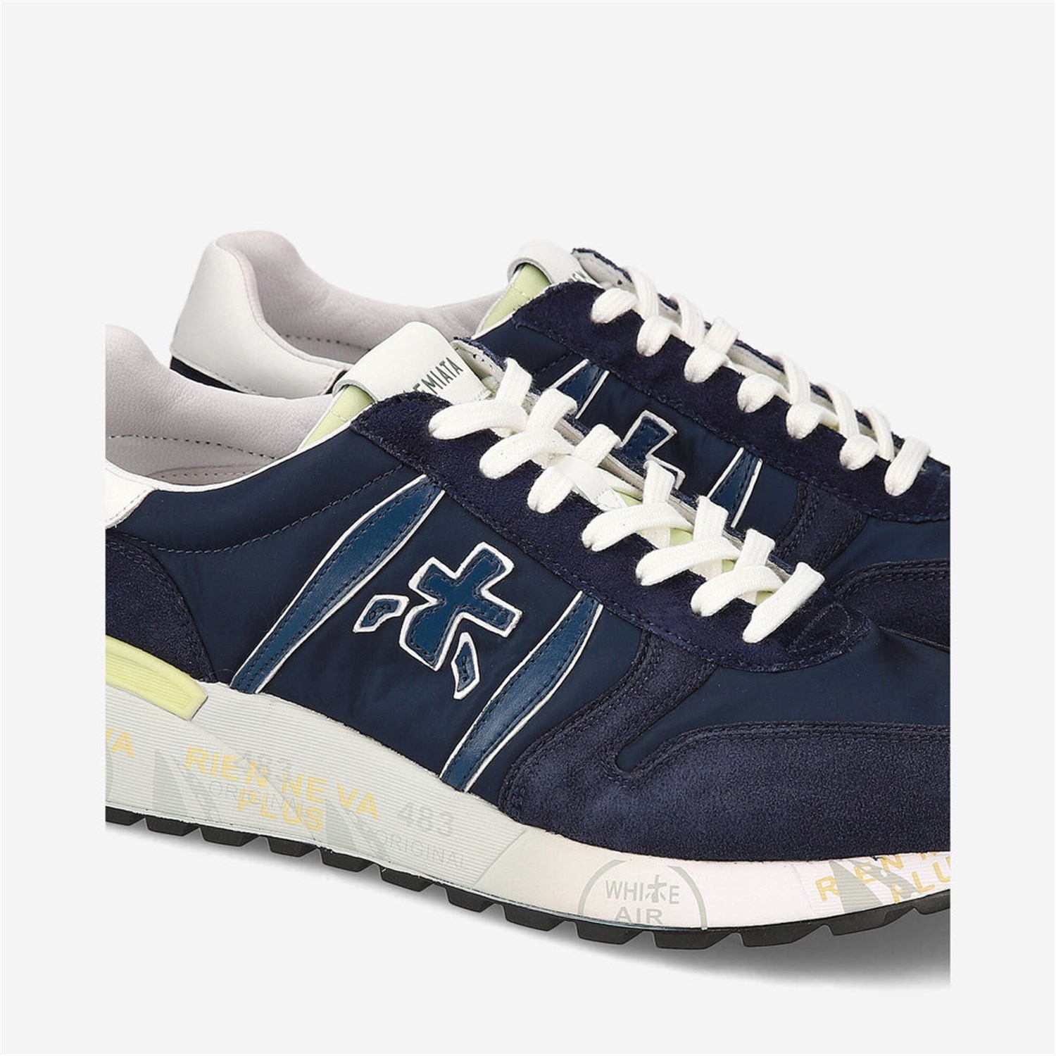 PREMIATA 6634 Blu Scarpe Uomo Sneakers PREMIATA 6634 Blu Scarpe Uomo Sneakers