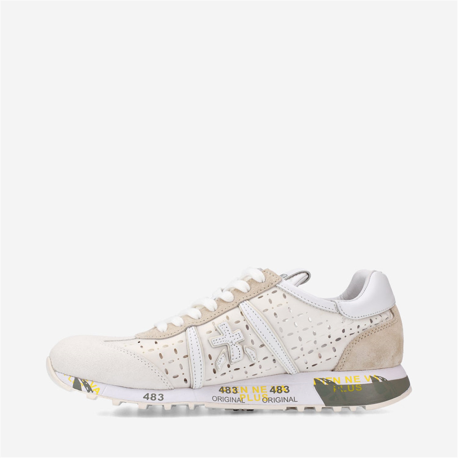 PREMIATA 6669 Beige Scarpe Donna Sneakers PREMIATA 6669 Beige Scarpe Donna Sneakers