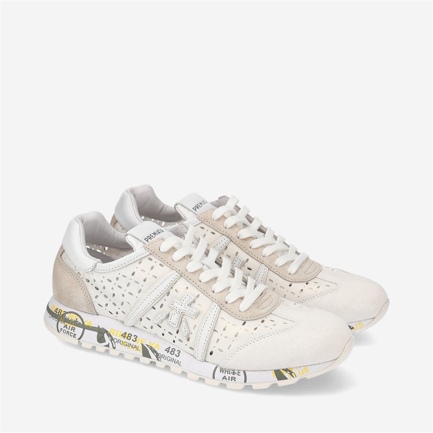 PREMIATA 6669 Beige Scarpe Donna Sneakers PREMIATA 6669 Beige Scarpe Donna Sneakers