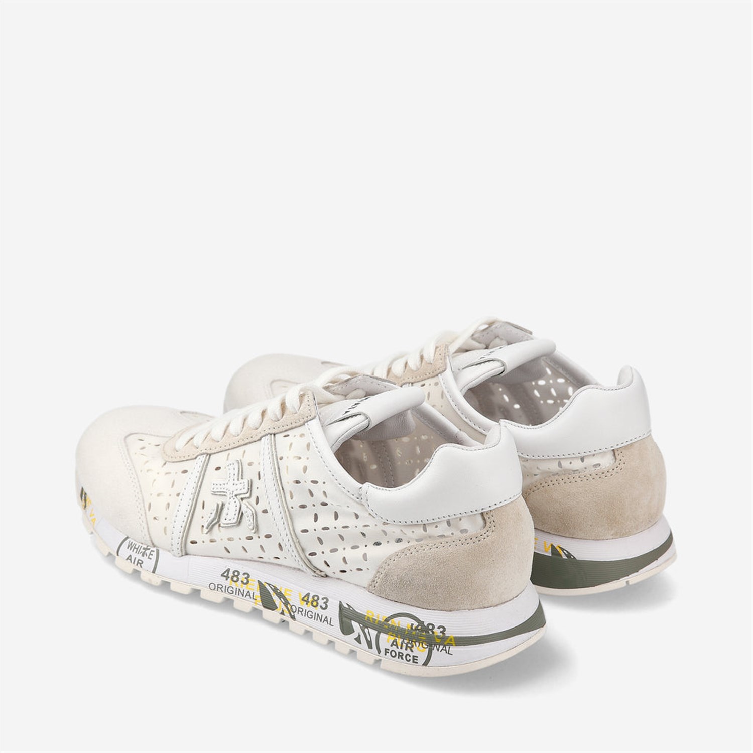 PREMIATA 6669 Beige Scarpe Donna Sneakers PREMIATA 6669 Beige Scarpe Donna Sneakers