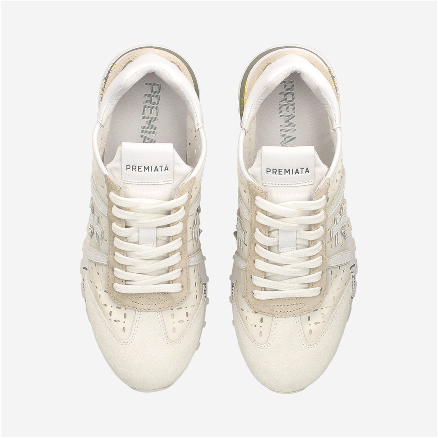 PREMIATA 6669 Beige Scarpe Donna Sneakers PREMIATA 6669 Beige Scarpe Donna Sneakers