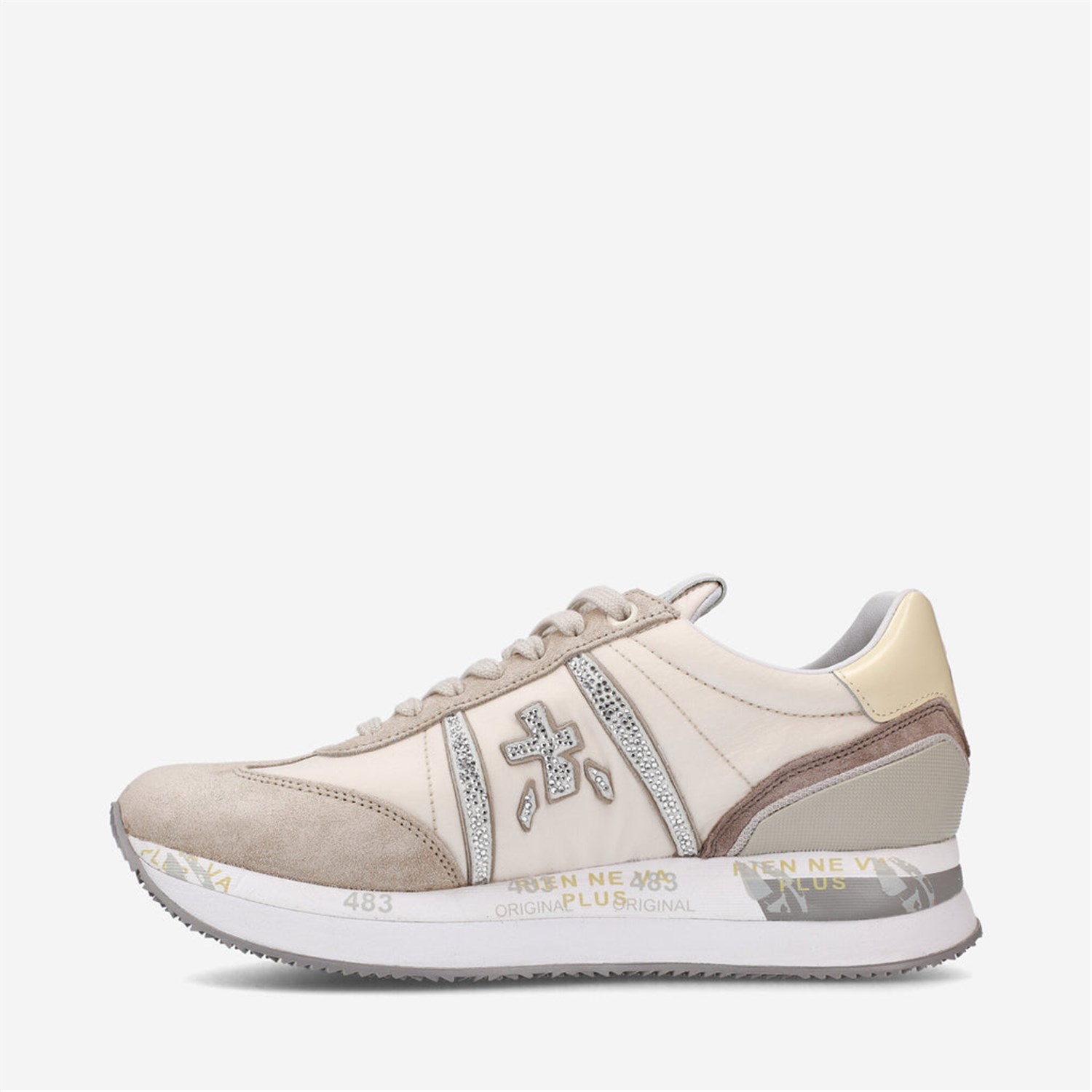 PREMIATA 6671 Beige Scarpe Donna Sneakers PREMIATA 6671 Beige Scarpe Donna Sneakers