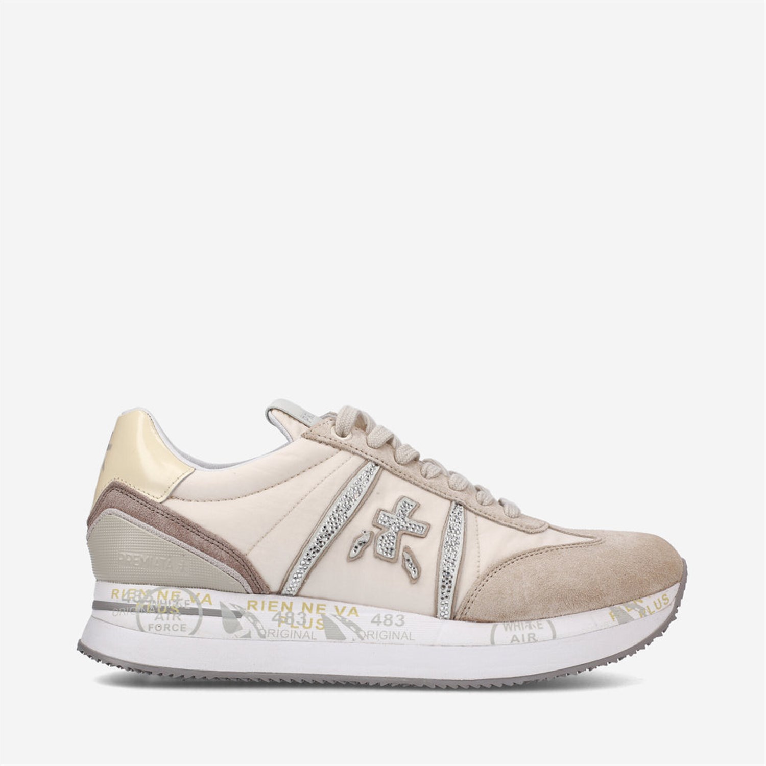 PREMIATA 6671 Beige Scarpe Donna Sneakers PREMIATA 6671 Beige Scarpe Donna Sneakers